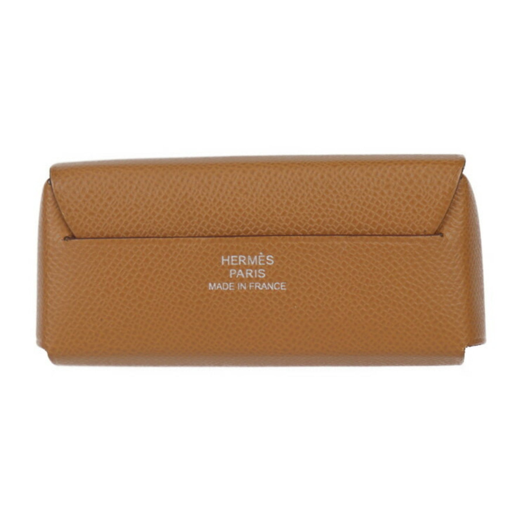 HERMES Miroir Lip Case - Veau Madame Gold Y Stamp