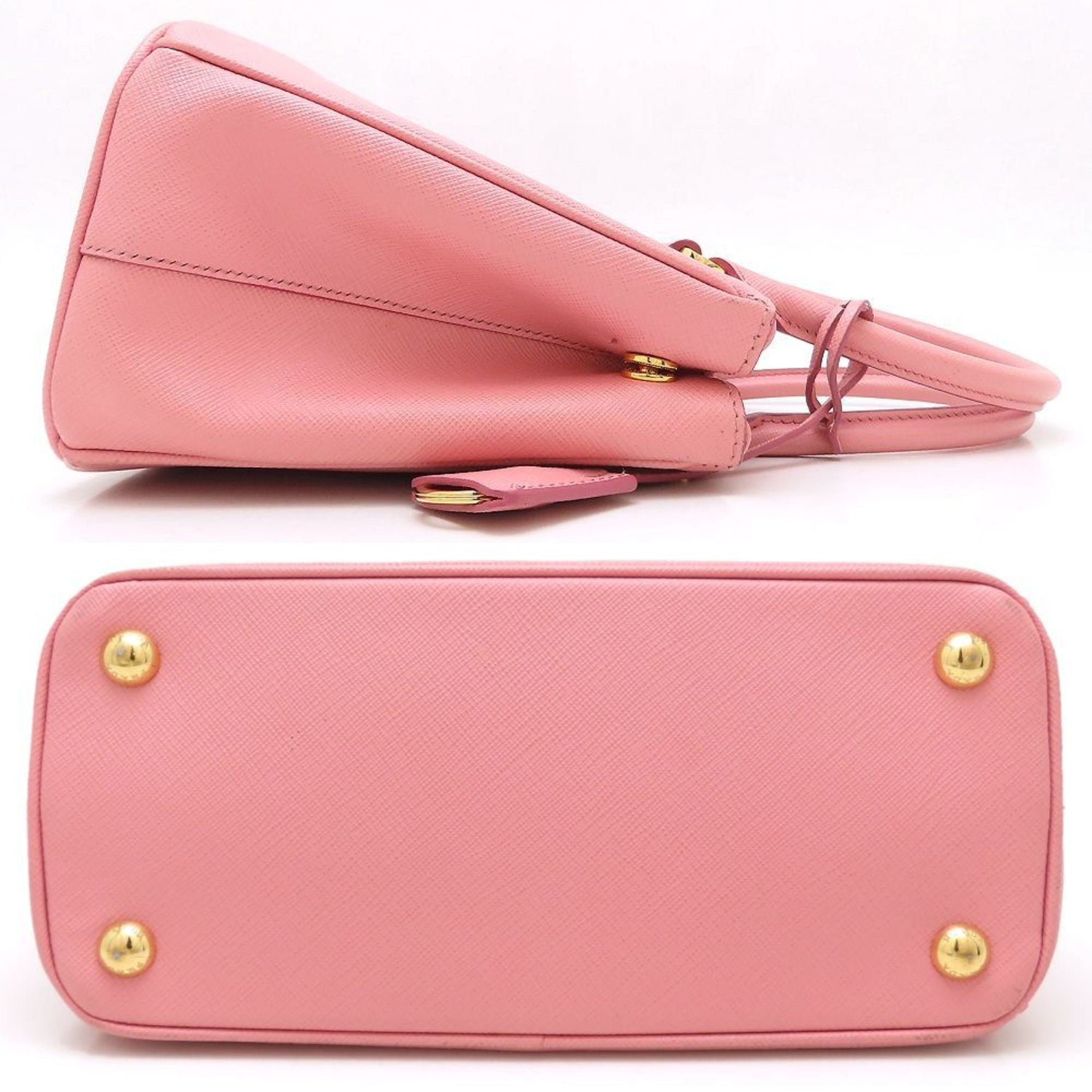 PRADA Shoulder Bag Saffiano Leather Petalo