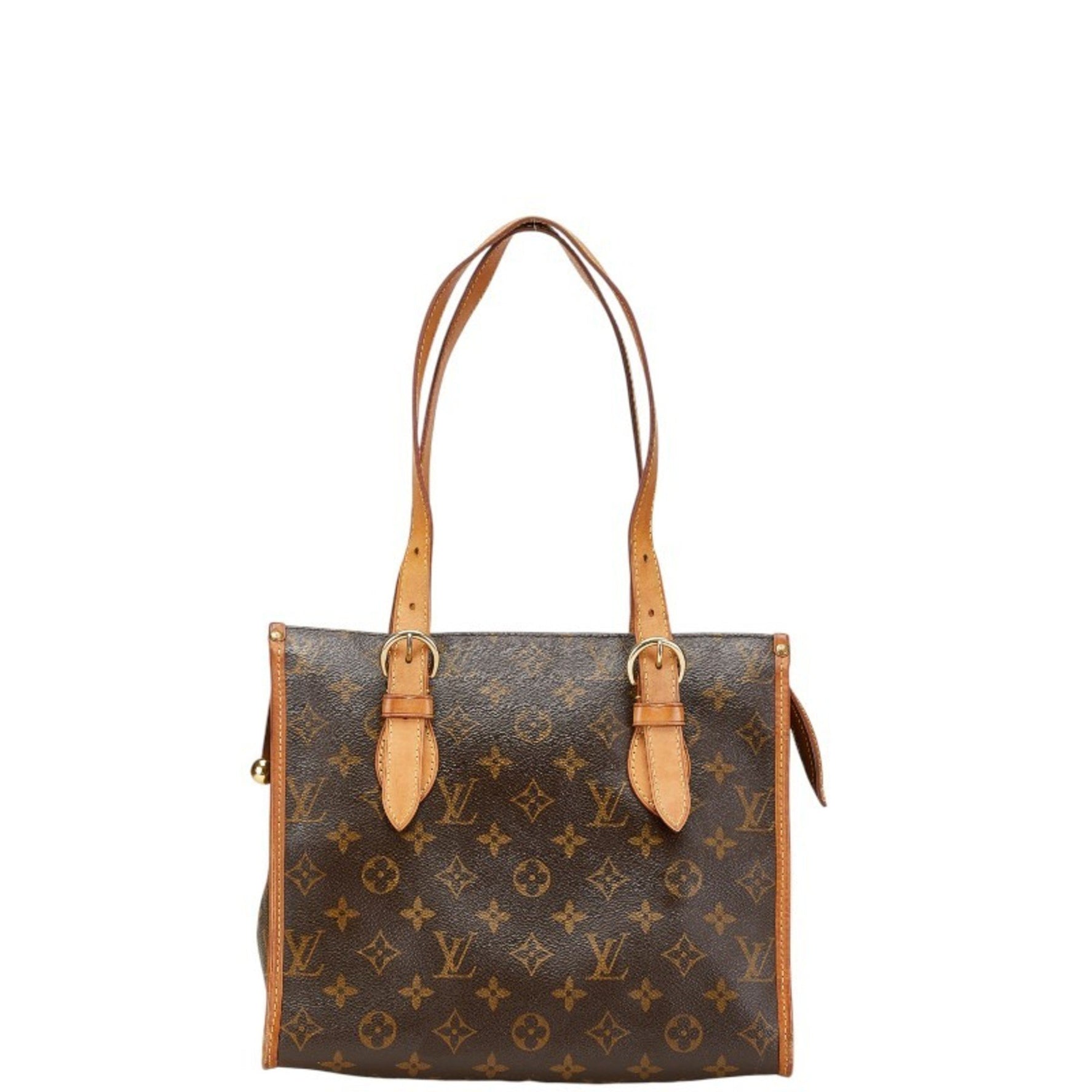 Louis Vuitton Monogram Popincourt Au Shoulder Bag Tote PVC Leather