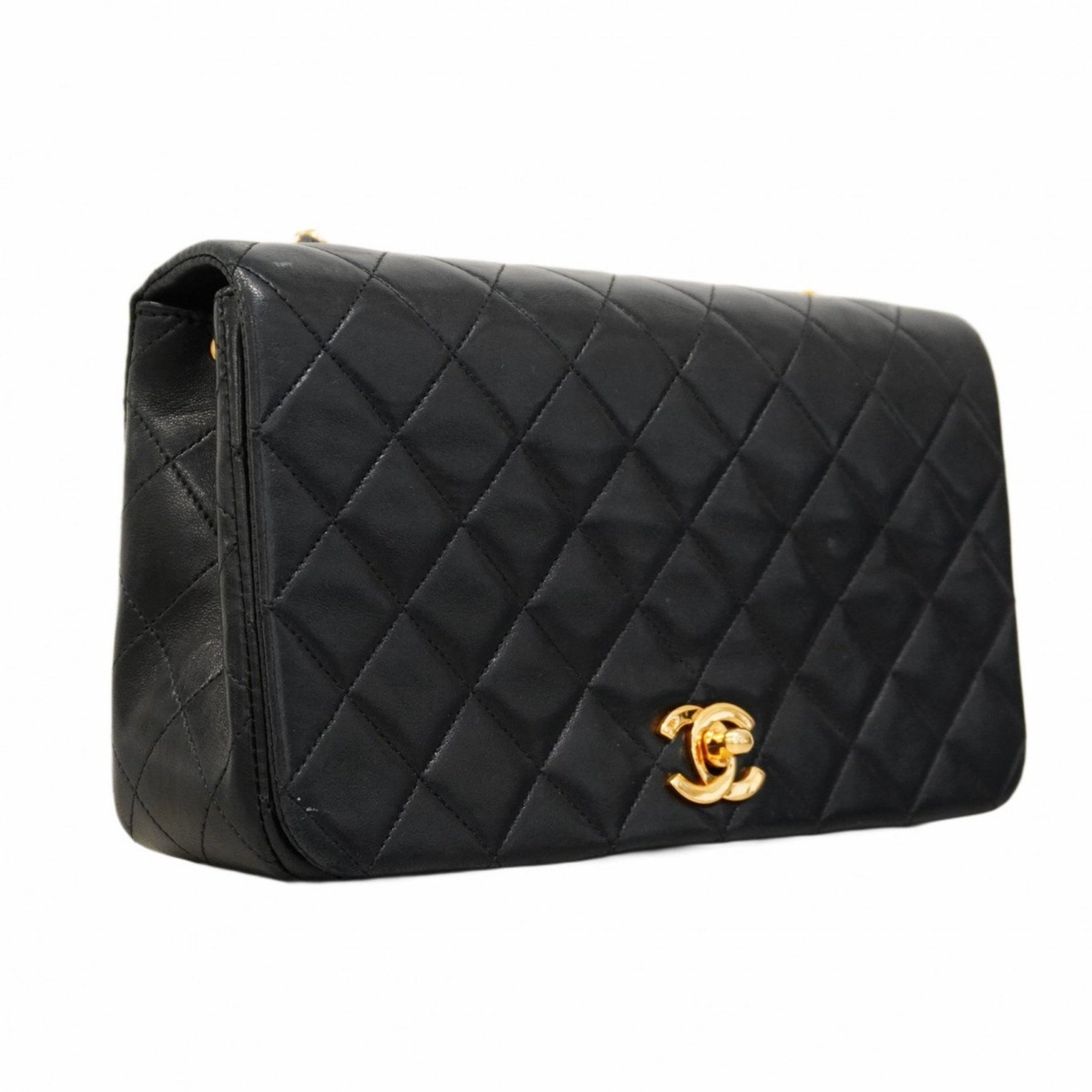 Chanel Matelasse Shoulder Bag with Chain Bag, Lambskin