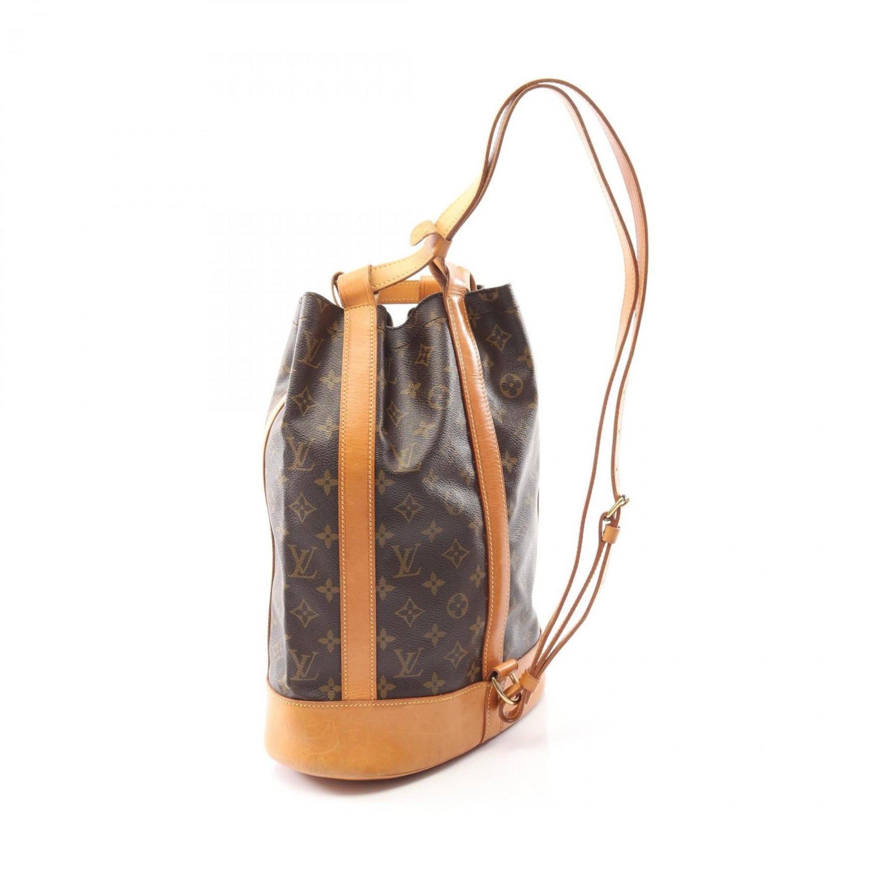 Louis Vuitton Randonne PM Shoulder Bag, PVC-Coated Canvas and Leather, Monogram, Brown
