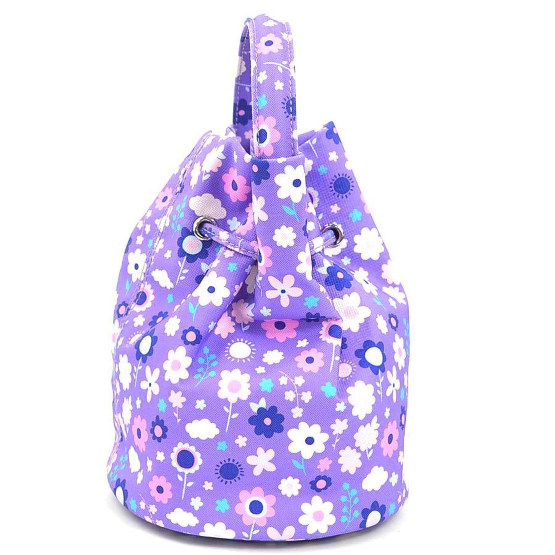 BALENCIAGA Handbag Shoulder Bag Wheel XS Nylon Canvas Purple x Multicolor