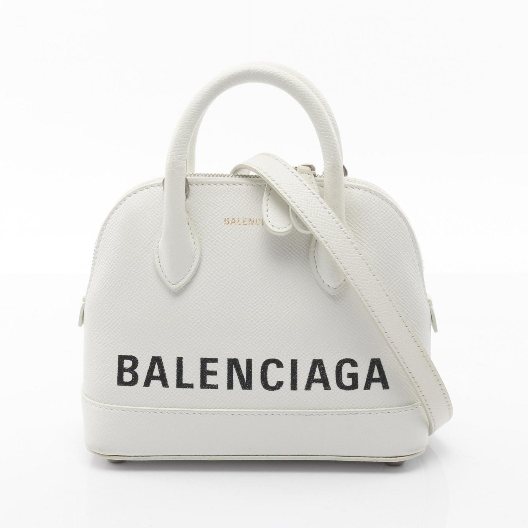 Balenciaga VILLE TOP HANDLE XXS Leather Handbag