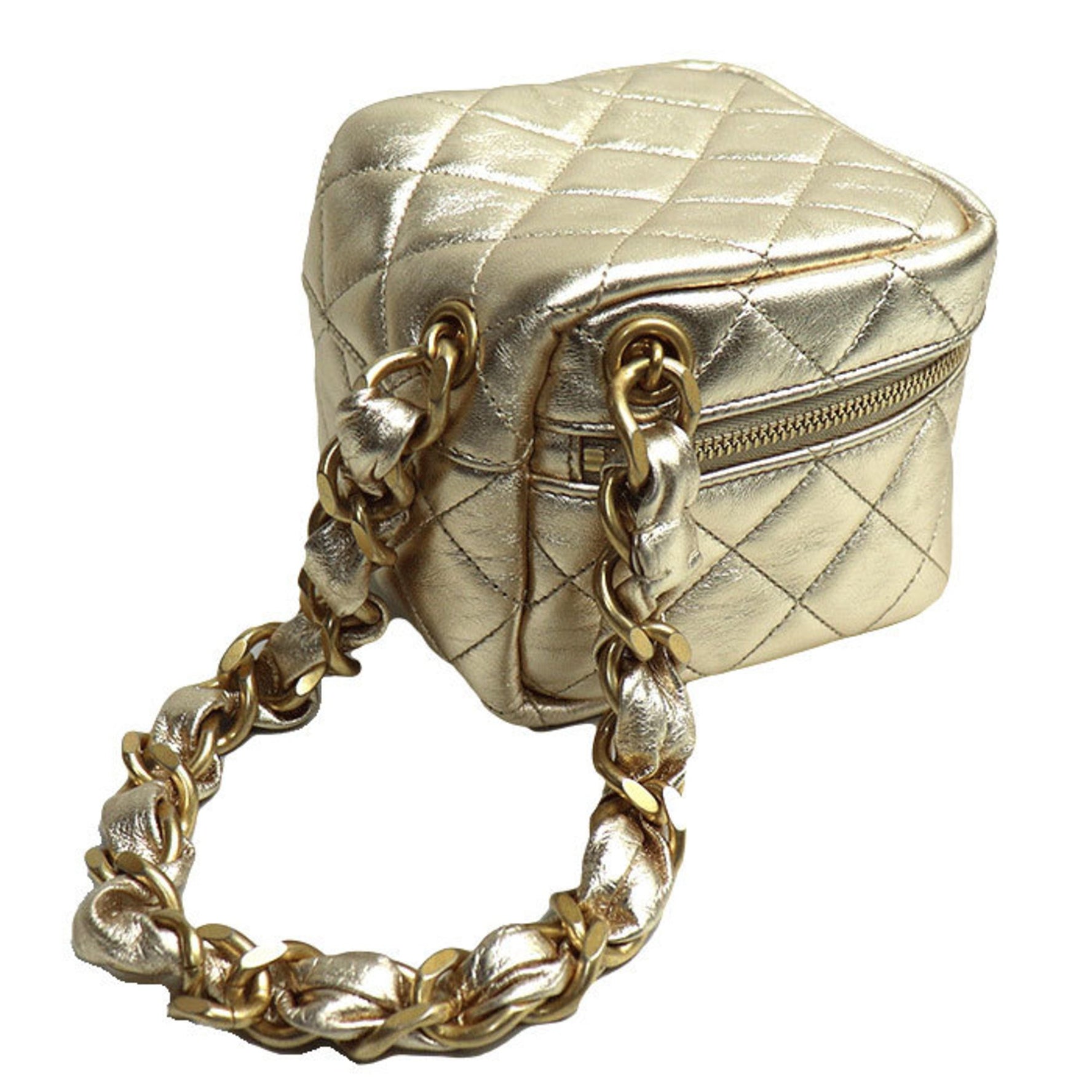 CHANEL Matelasse Chain Clutch Bag