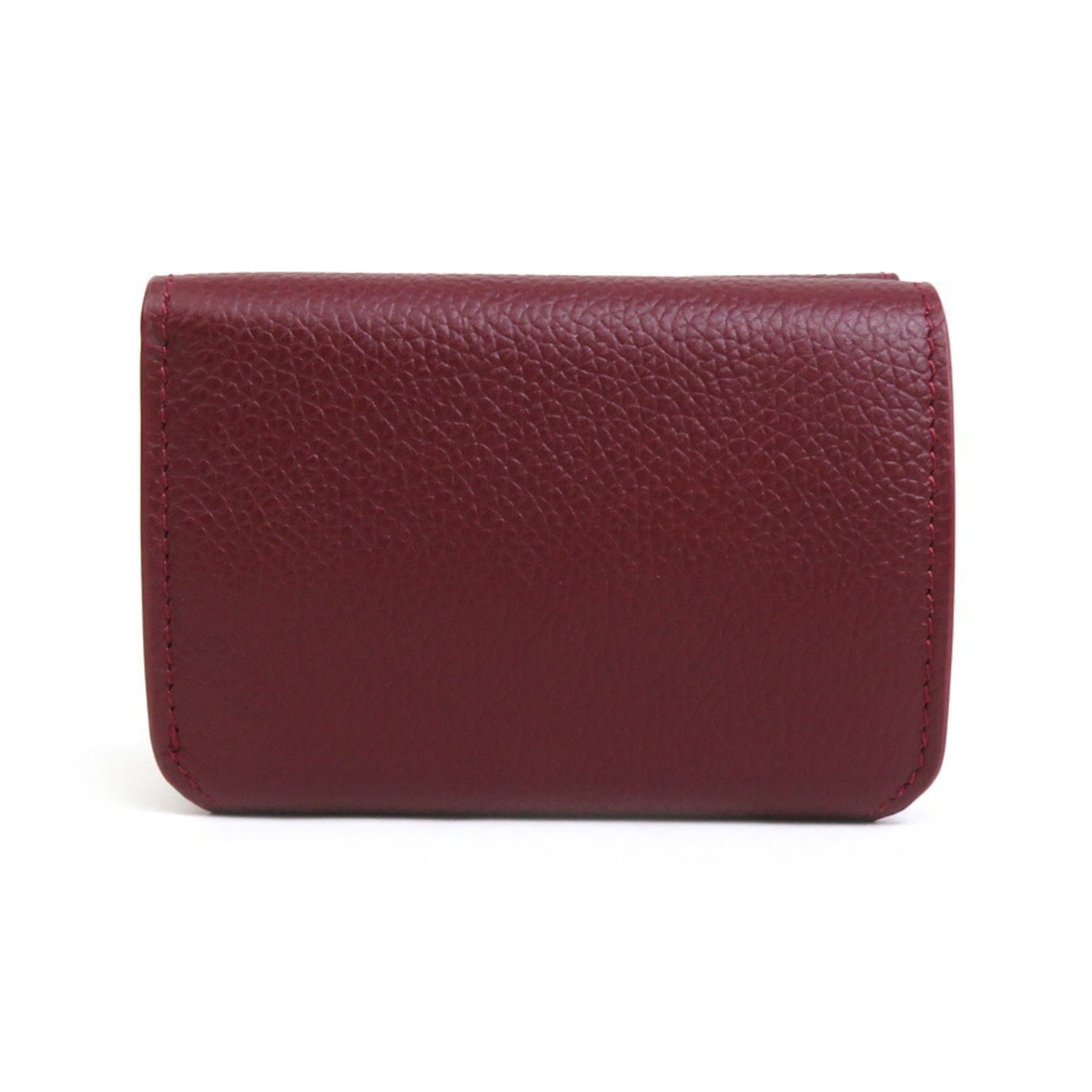 BALENCIAGA Trifold Wallet Leather Unisex