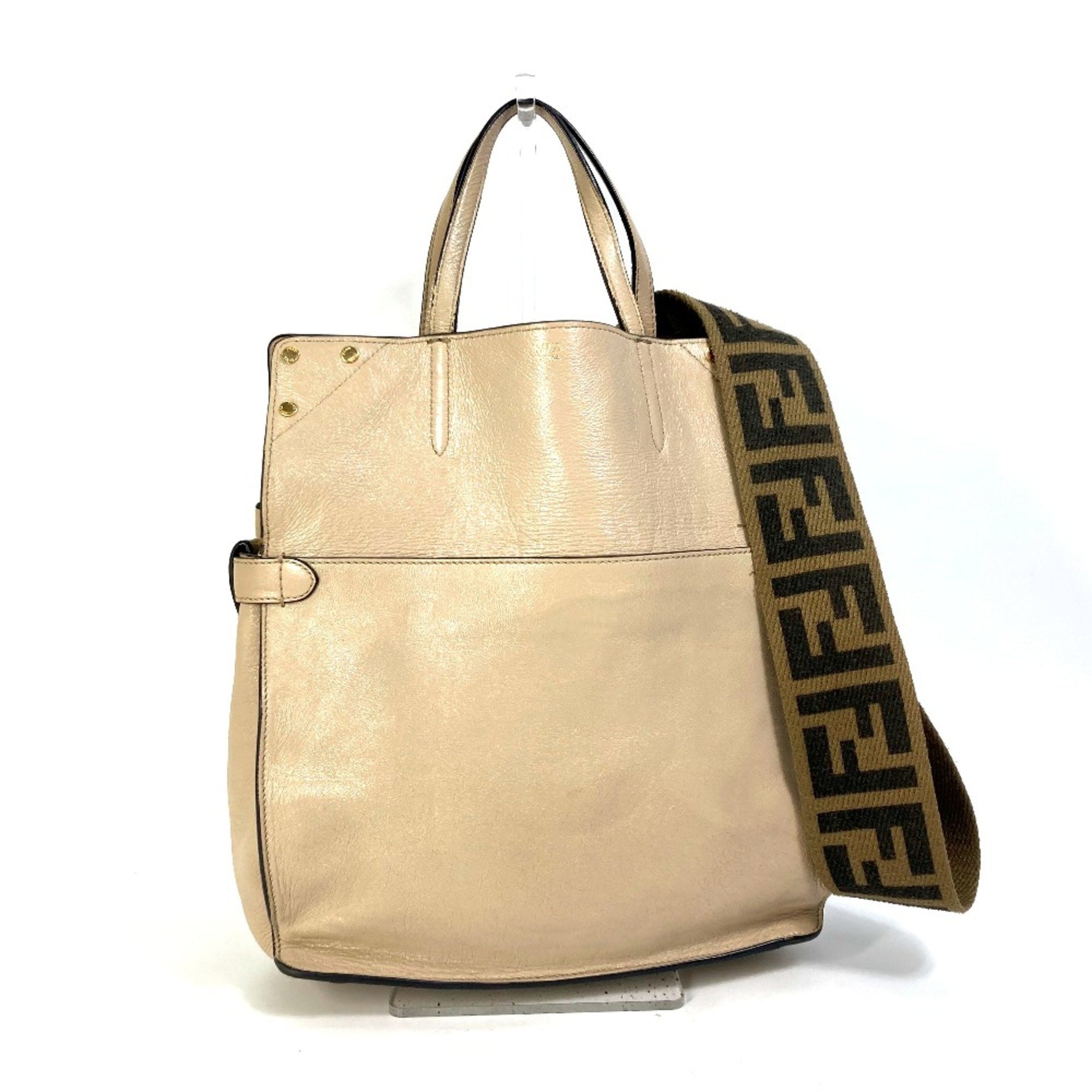 Fendi Zucca Hand Bag bag Crossbody Shoulder Bag