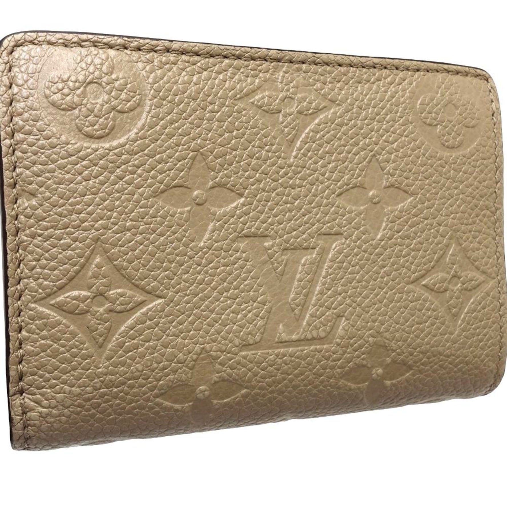 Louis Vuitton Bi-fold Wallet Portefeuille K Monogram Empreinte Tourtellete