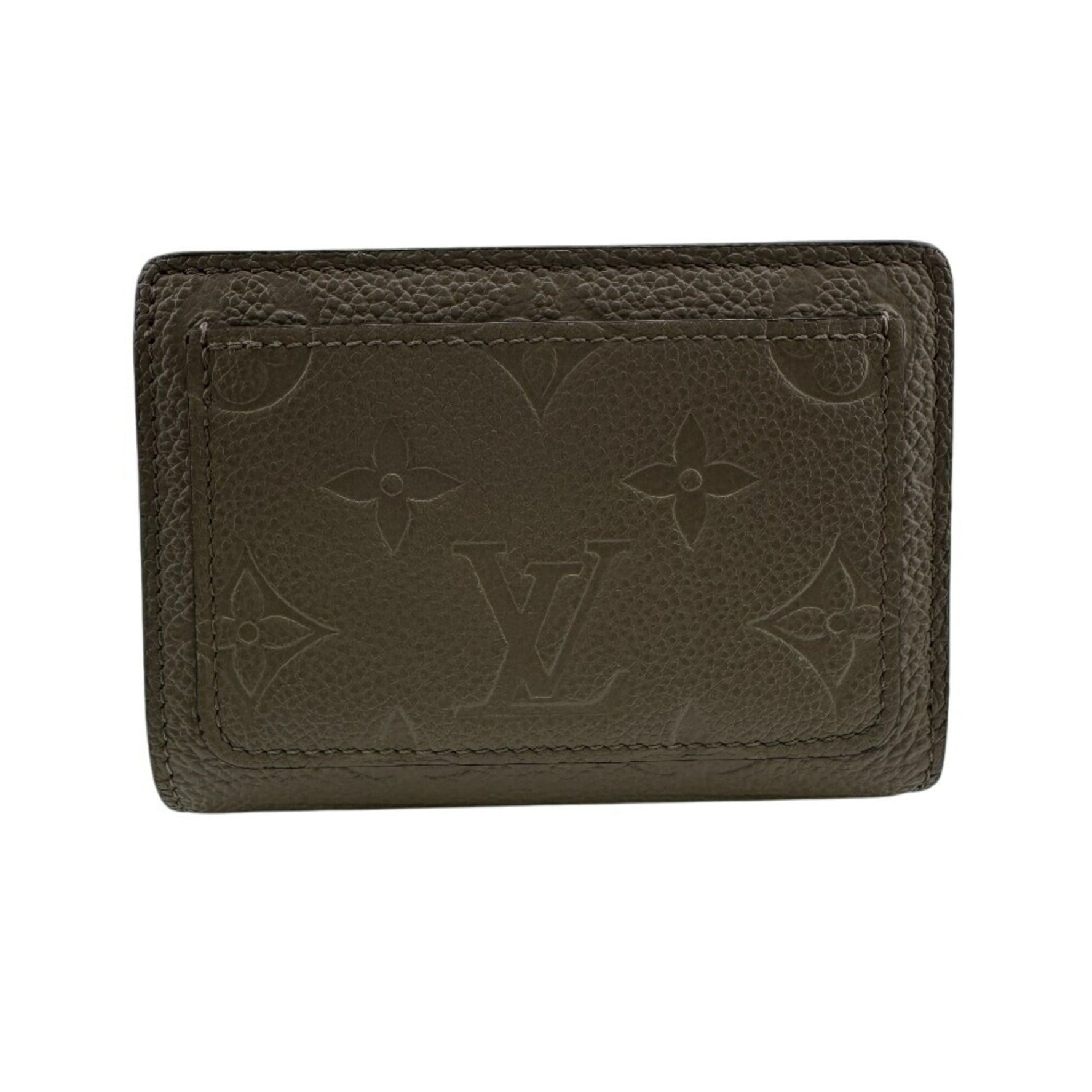 LOUIS VUITTON Portefeuille Q Compact Wallet Monogram Empreinte Bifold