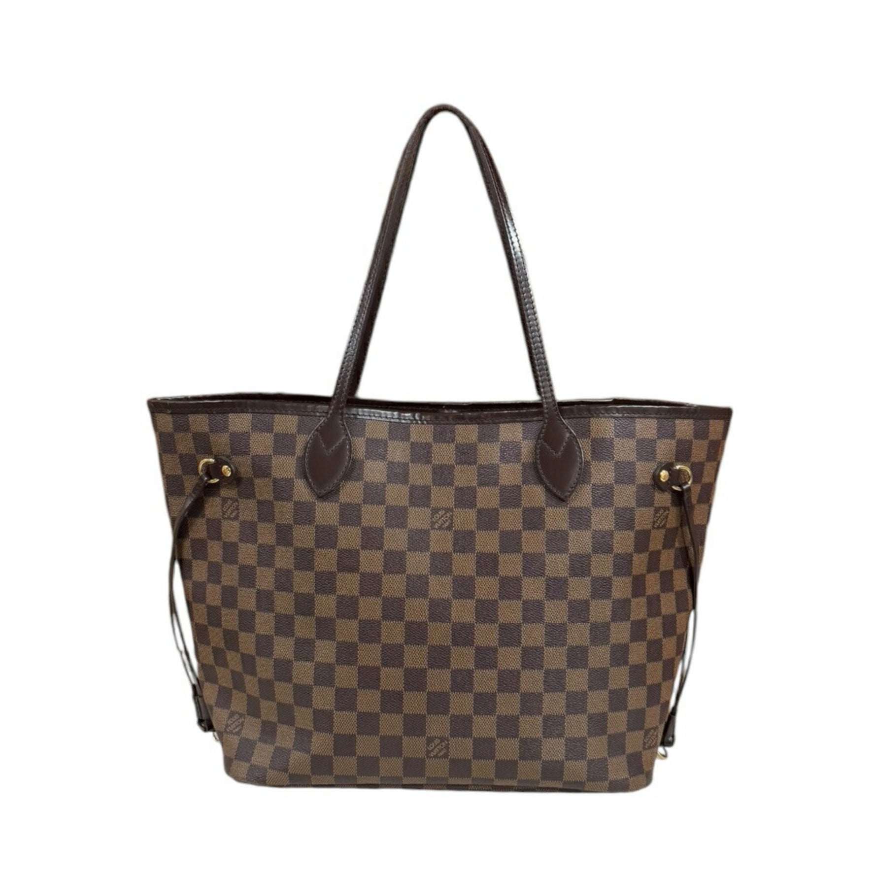 Louis Vuitton Neverfull MM Damier Tote Bag Canvas