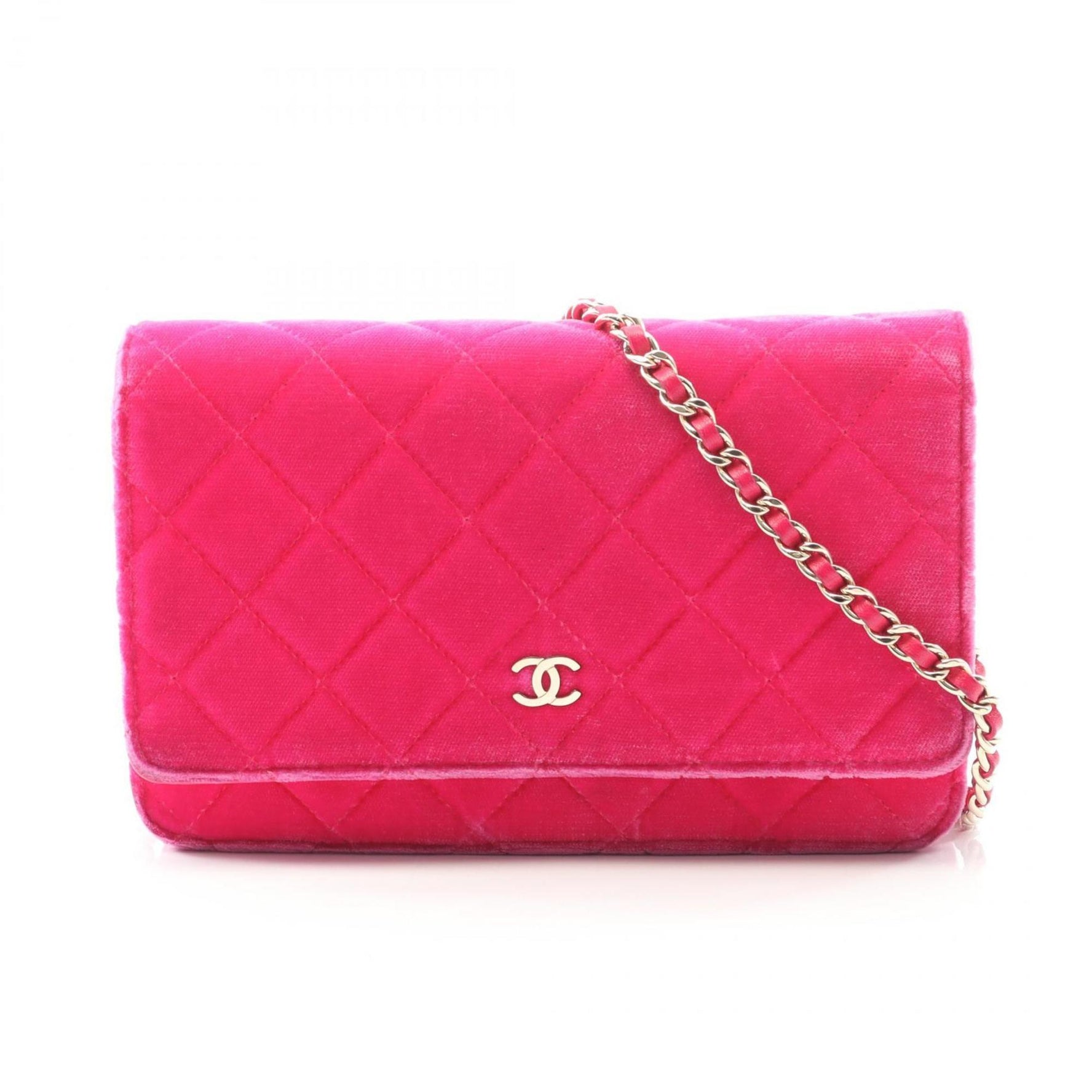 CHANEL Matelasse Shoulder Bag, Fabric