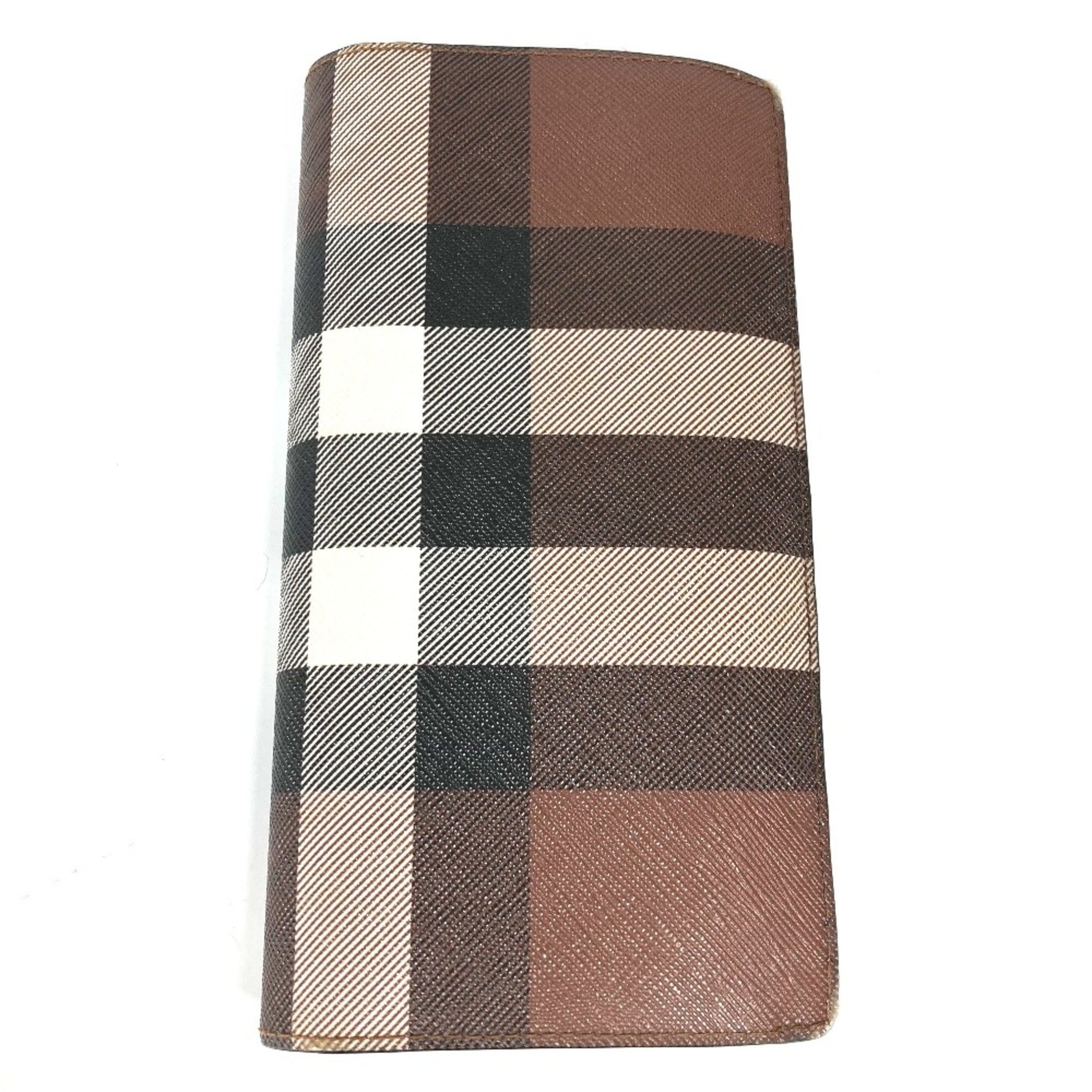 Burberry Long wallet Bifold Long Wallet Dark birch