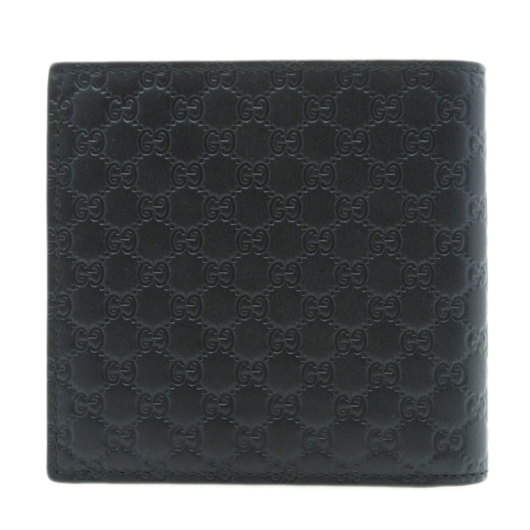 Gucci Microsima Outlet Bi-fold Wallet Calfskin