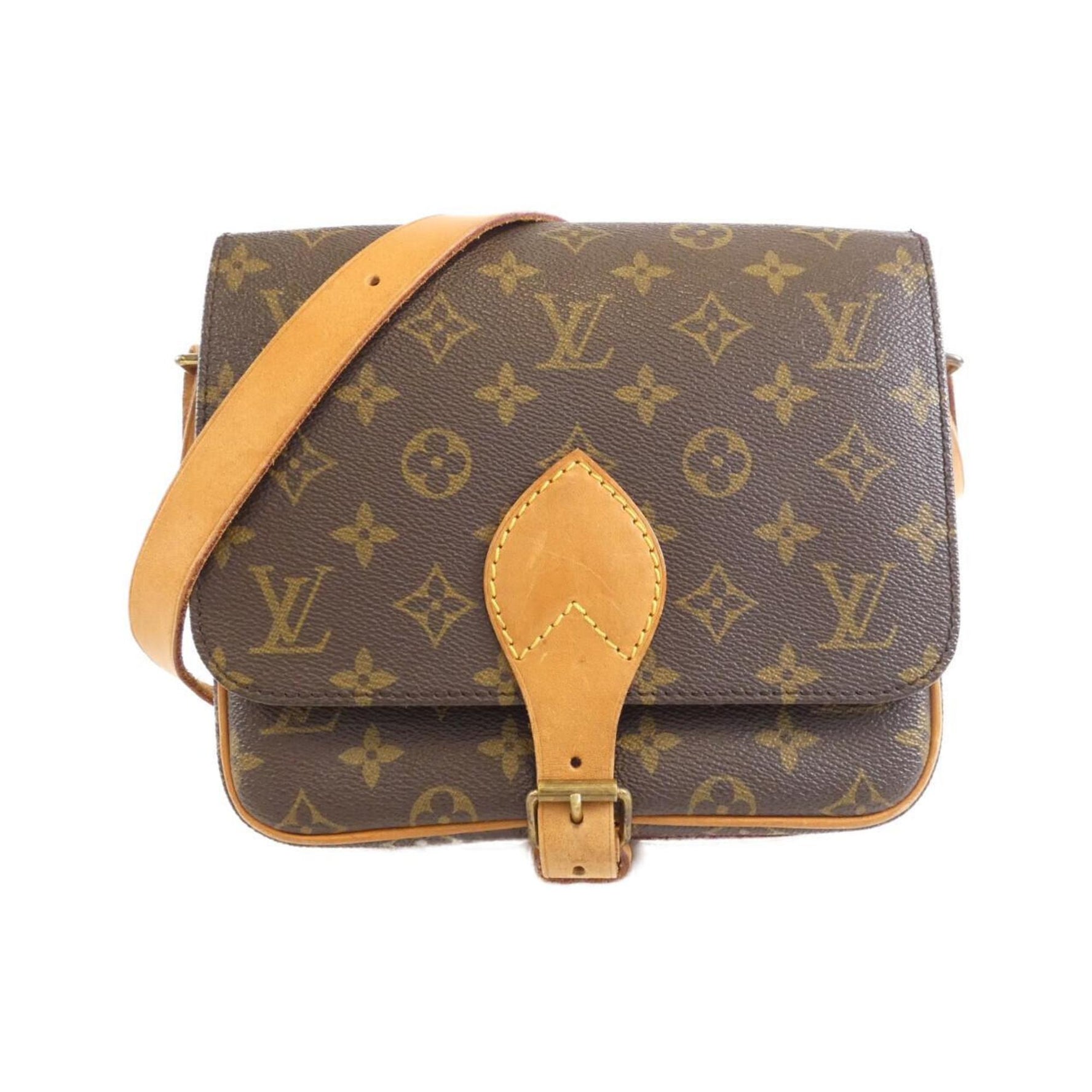 Louis Vuitton Monogram Cartouchiere Shoulder Bag
