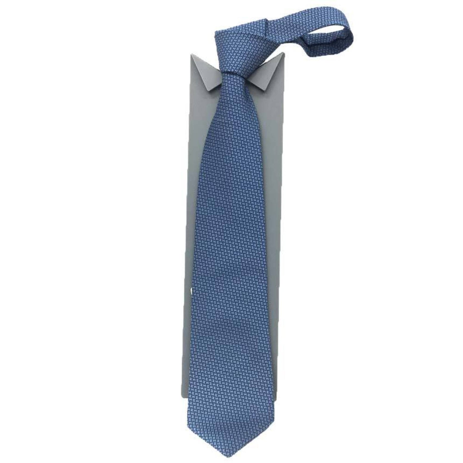 Hermes Tie H Pattern MARINE/BLEU Unused