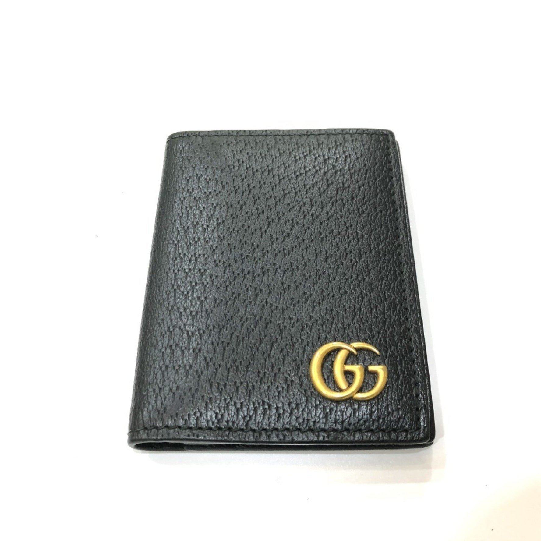 GUCCI GG Marmont IC Case, Business Card Leather