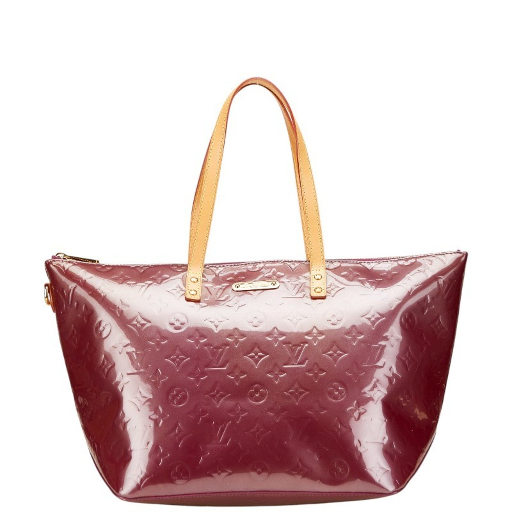 Louis Vuitton Monogram Vernis Bellevue GM Tote Bag, Amaranth Purple Patent Leather, LOUIS VUITTON