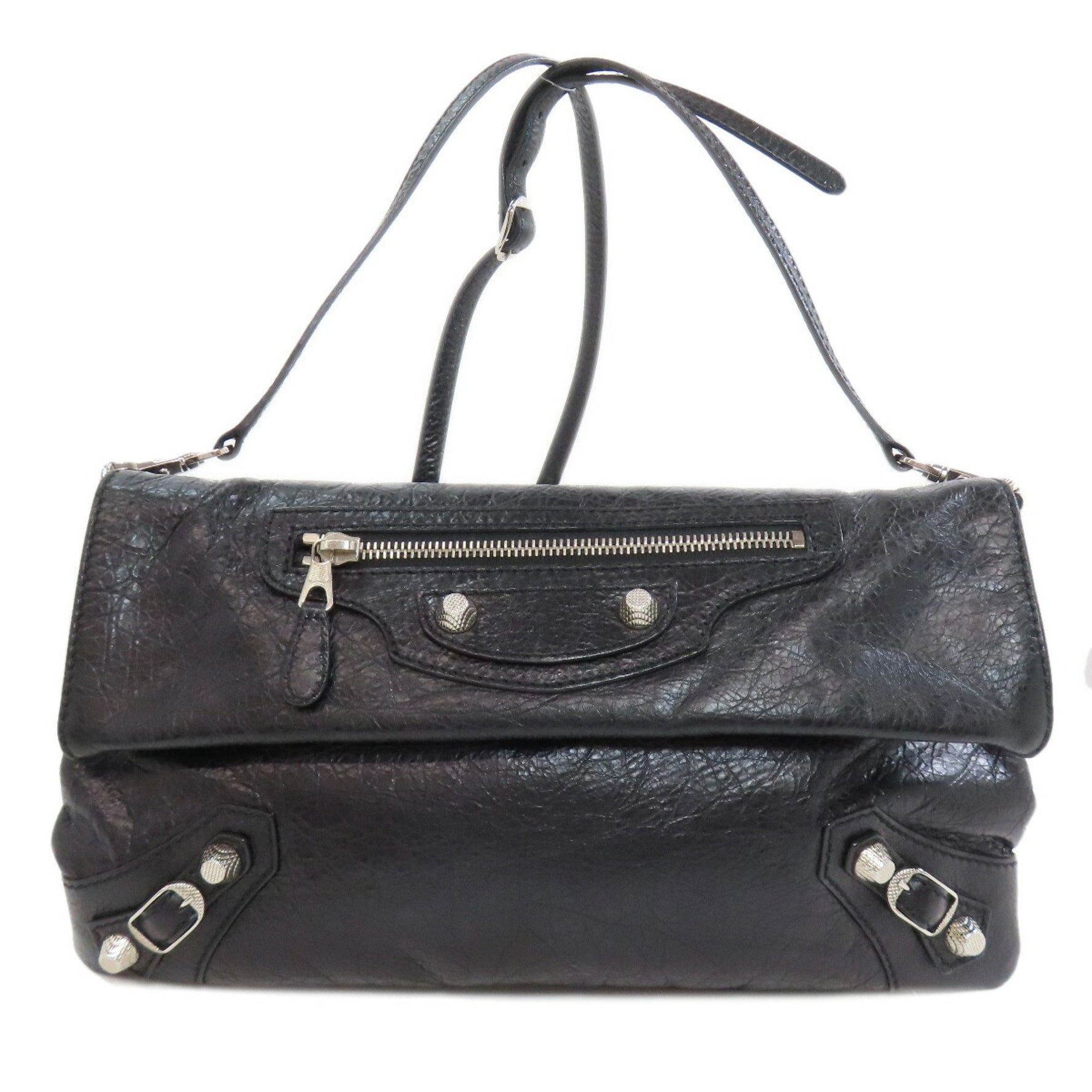 Balenciaga Giant Envelope Shoulder Bag in Calf Leather