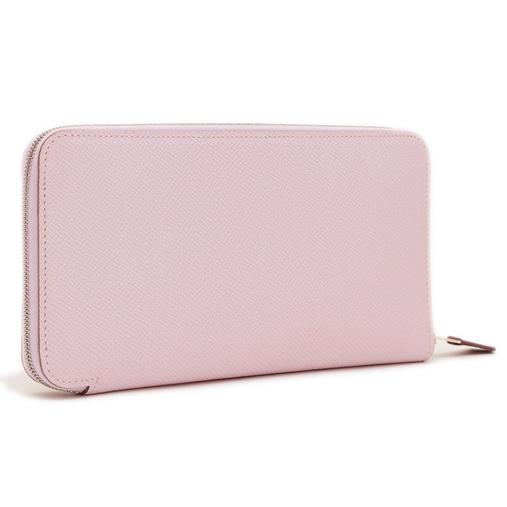 Hermes Hermès Azap Long Silk-in Wallet, Epson, Mauve Pale, W Stamp