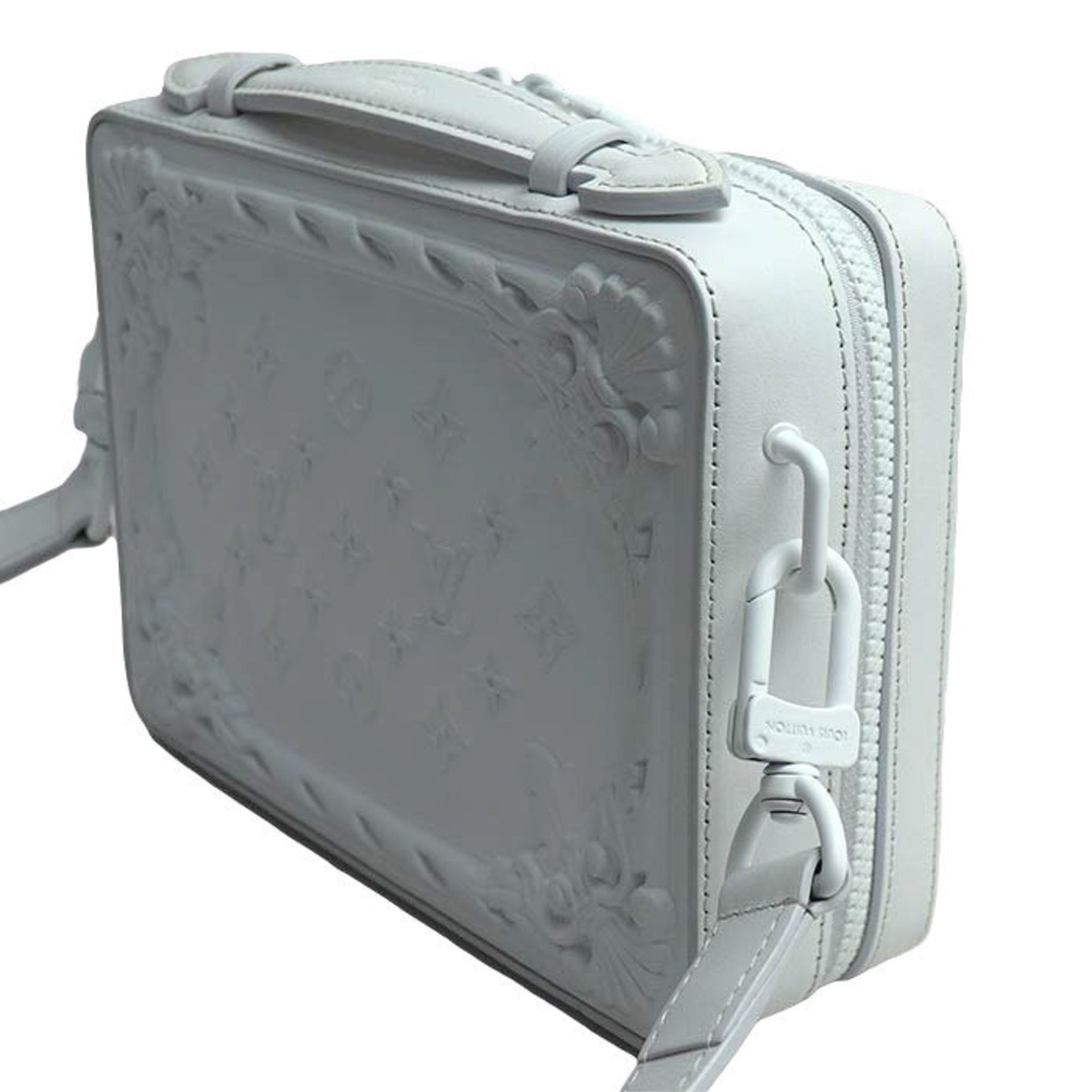 LOUIS VUITTON LV Ornament Soft Trunk Shoulder Bag IC Unisex