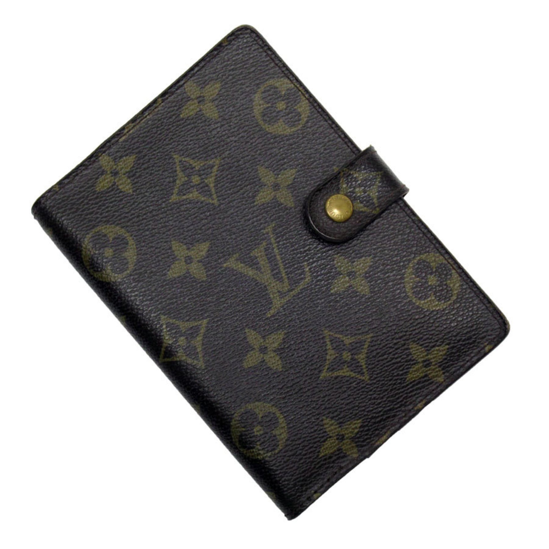 Louis Vuitton Planner Cover Monogram Agenda PM Canvas Men's