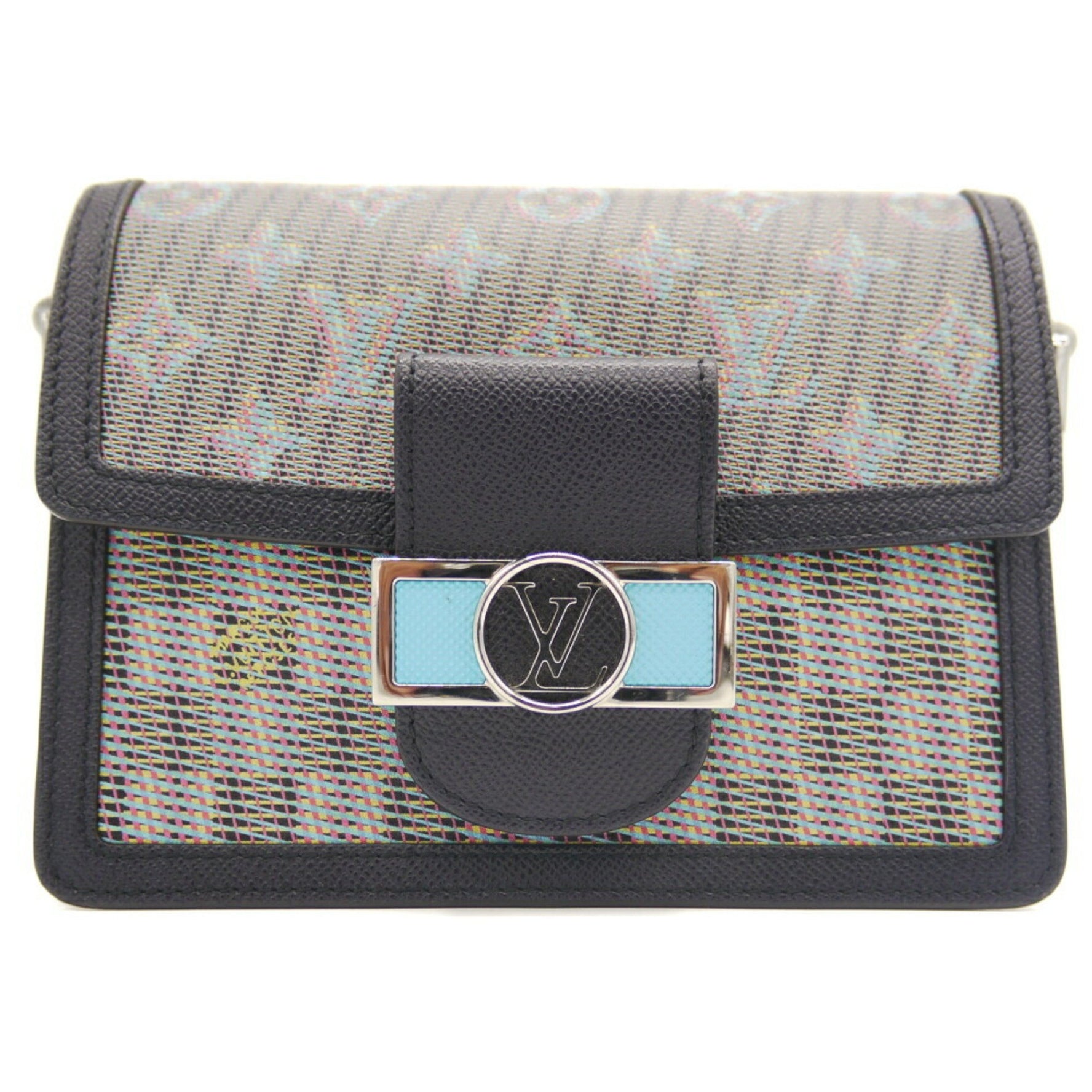 LOUIS VUITTON Louis Vuitton Dauphine MINI Monogram LV Pop Shoulder Bag