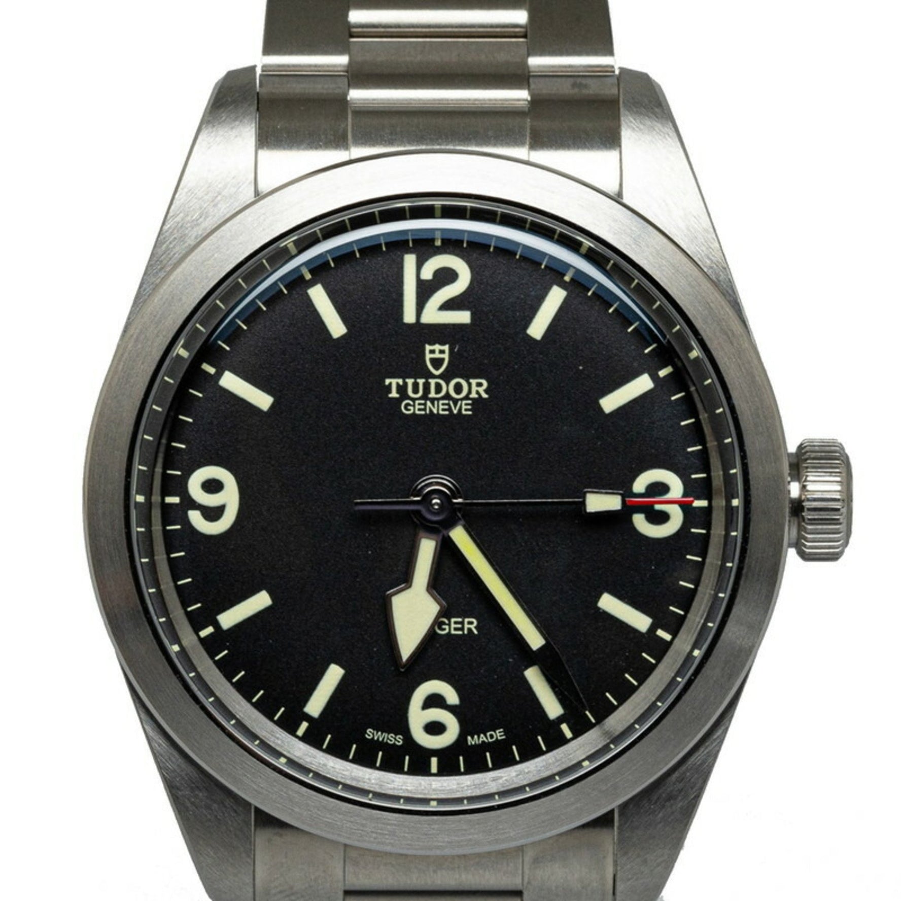 Tudor Ranger Watch Automatic Dial Stainless Steel