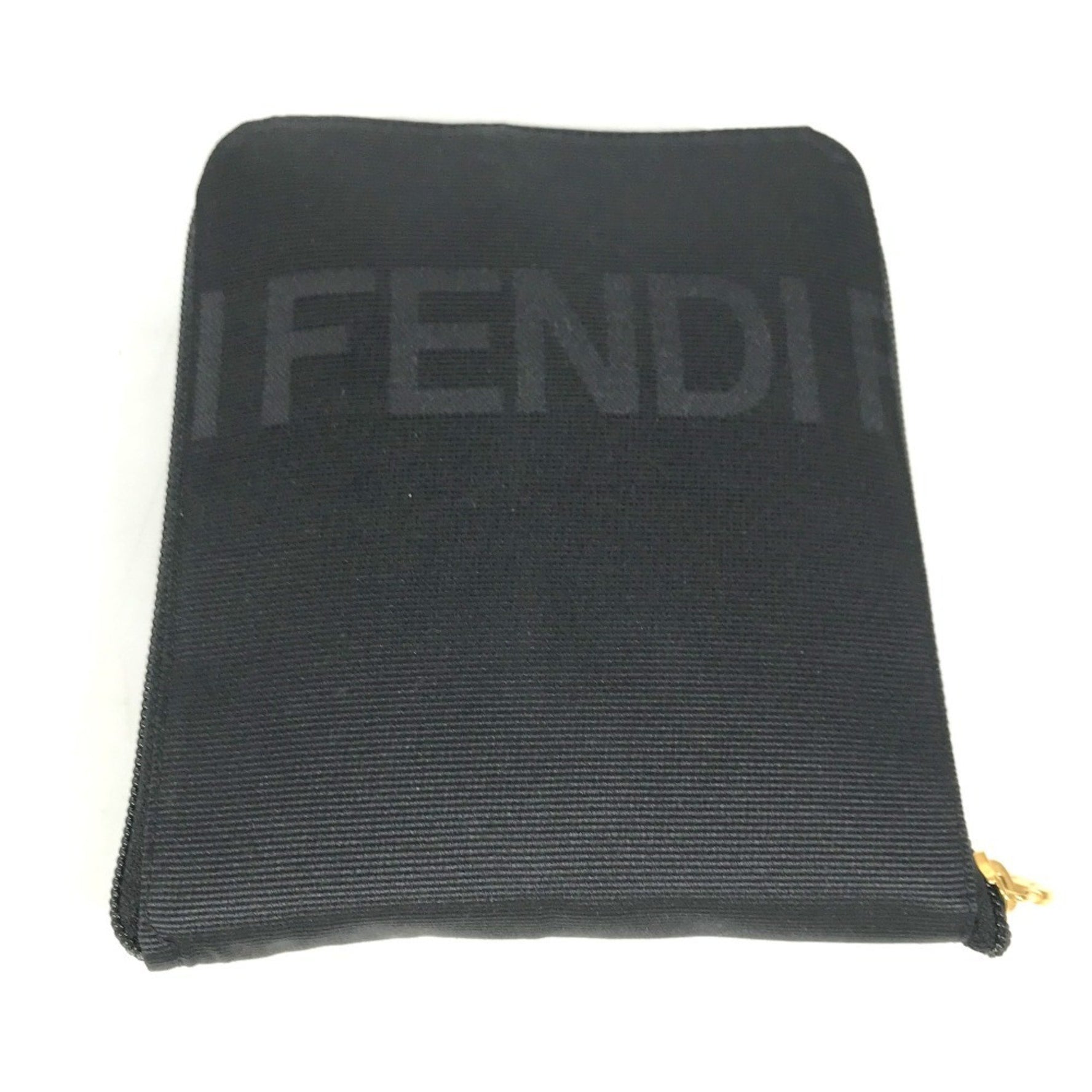 FENDI Vintage Logo Folding Shoulder Bag/Eco Bag/Tote Bag Nylon