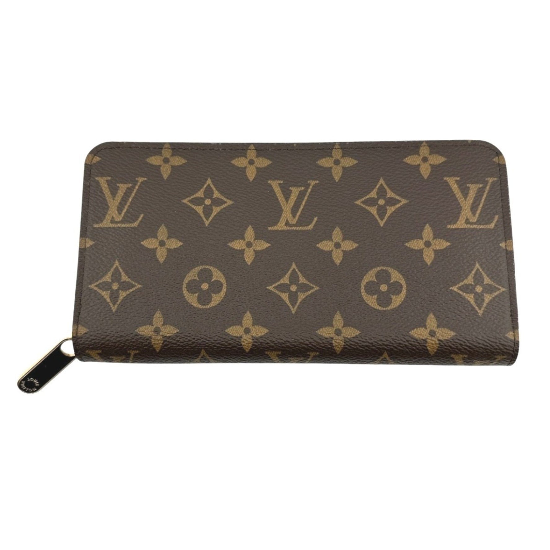 Louis Vuitton Long Wallet Round Zipper Monogram Zippy Canvas