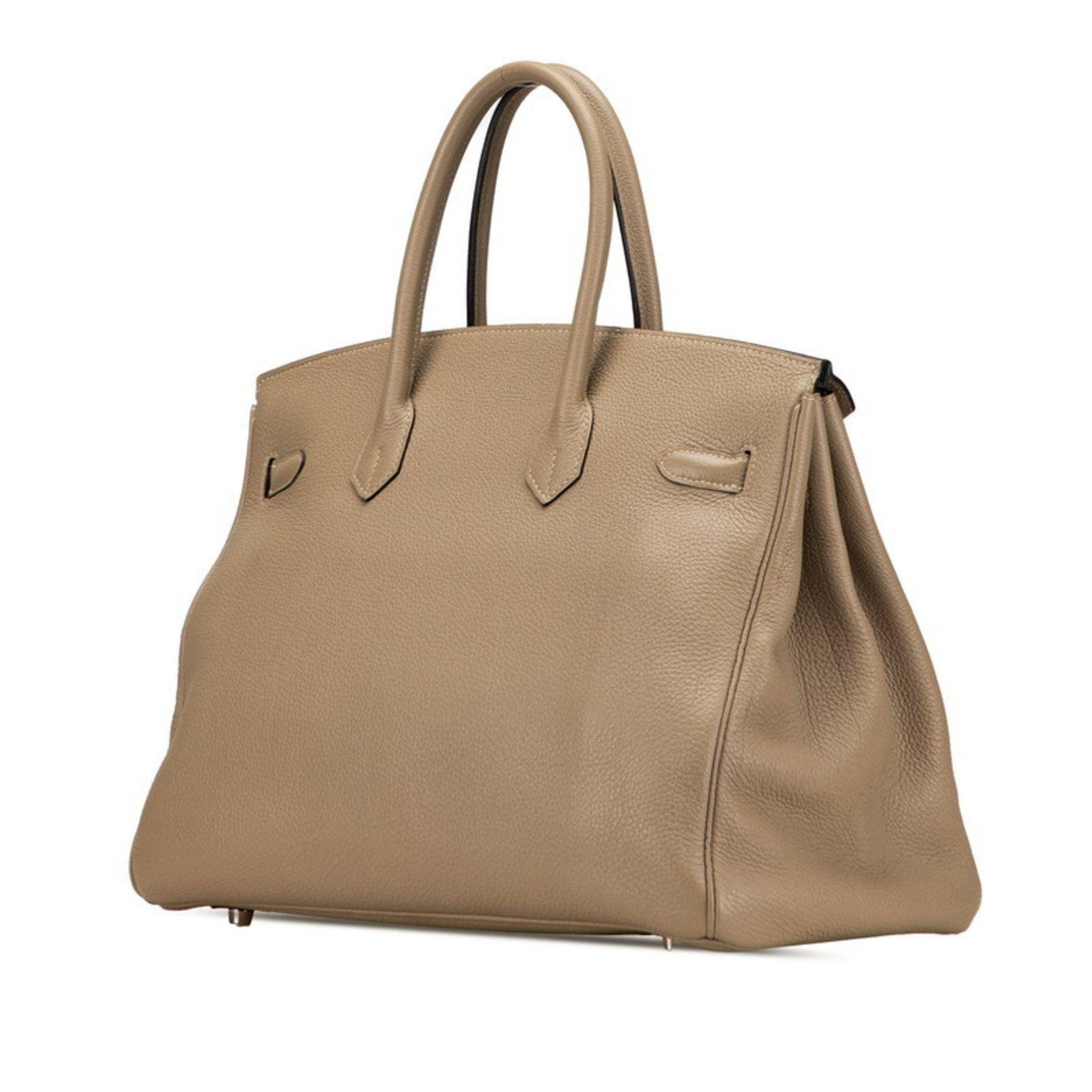 Hermès Birkin 35 Handbag, Tourtiere Gray, Silver Hardware, Togo Leather, Women's, HERMES