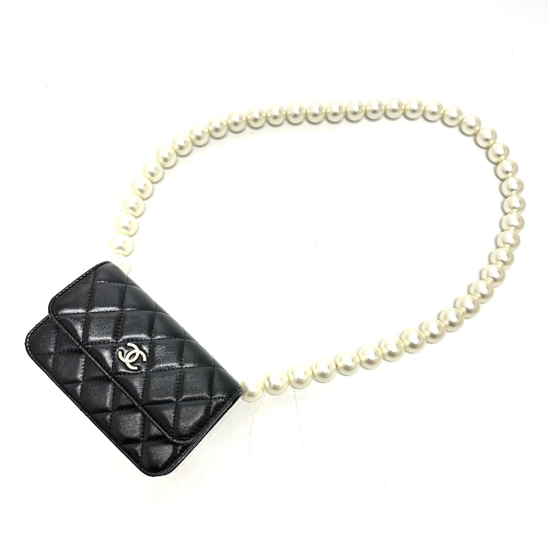 Chanel CC Mark Chain Wallet Crossbody Bag Long Wallet Shoulder Bag
