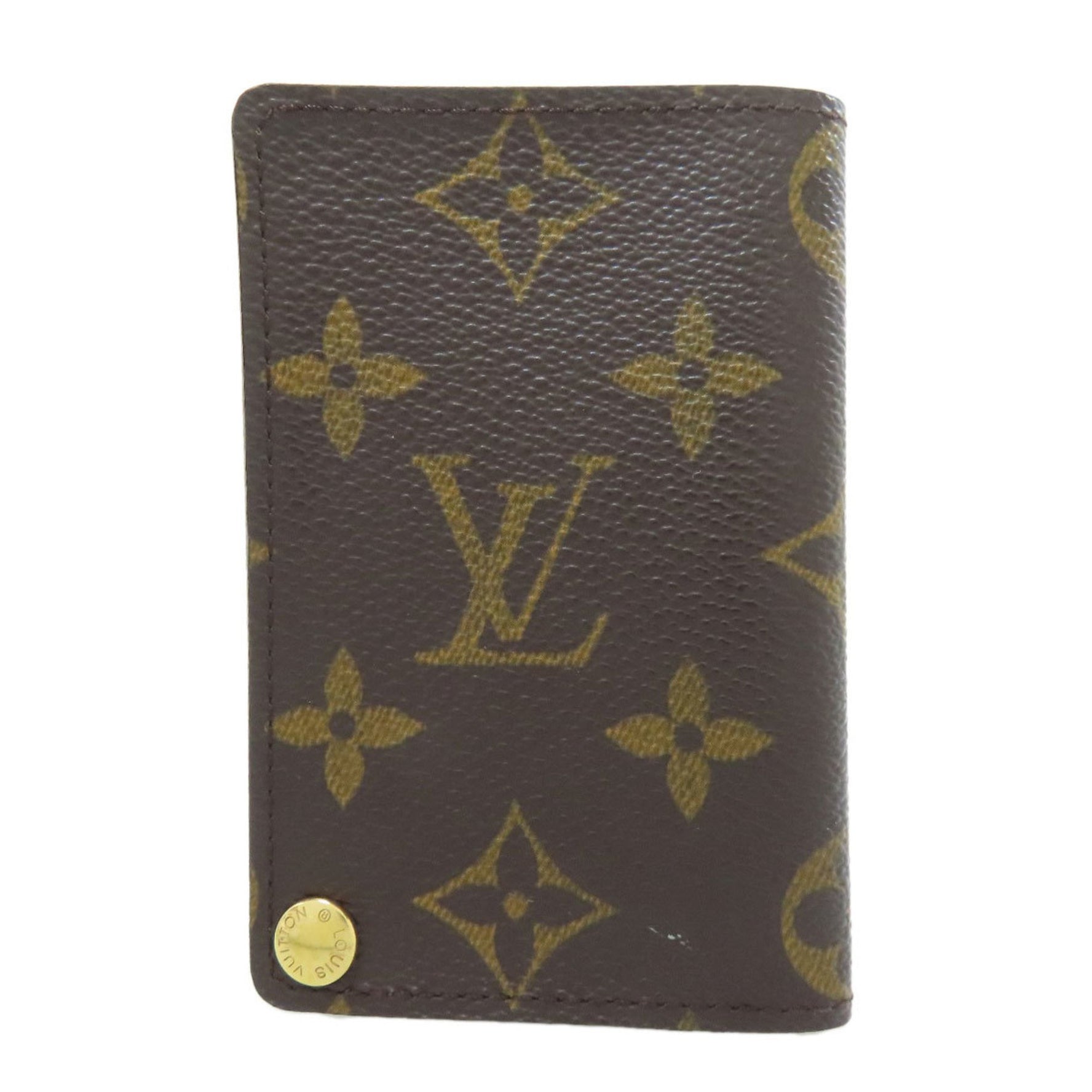 Louis Vuitton Porte Carte Credit Card Case Monogram Canvas LOUIS VUITTON