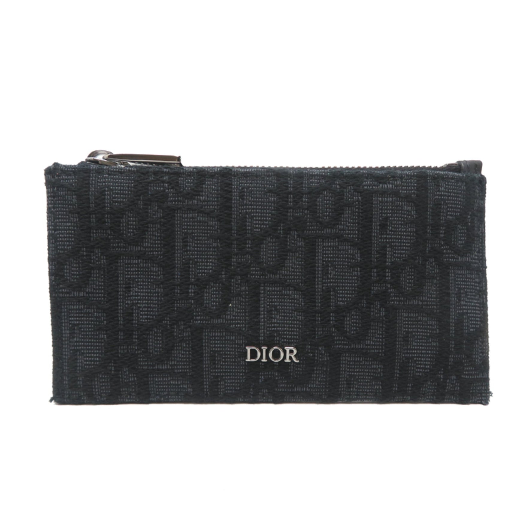 Christian Dior Dior Fragment Case, and Men's Coin Canvas