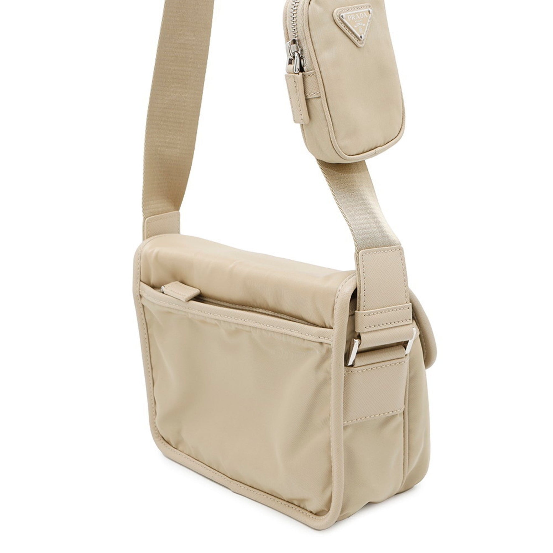 Prada Shoulder Bag Re-Nylon x Saffiano Nylon