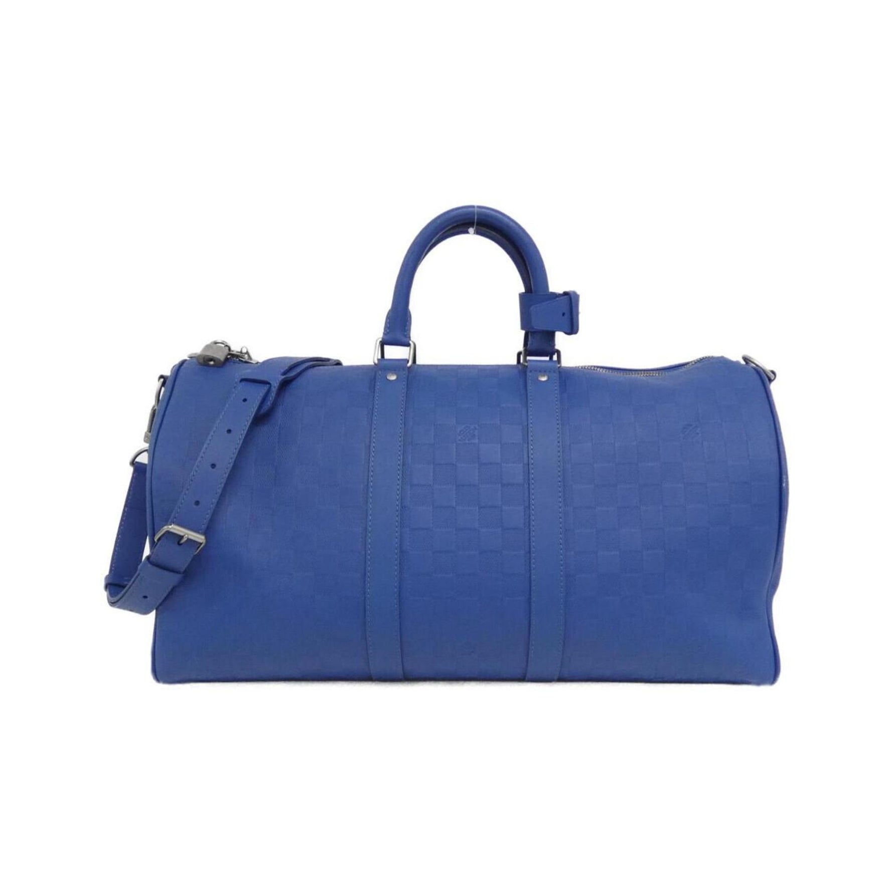 Louis Vuitton Damier Infini Keepall Bandouliere Boston Bag