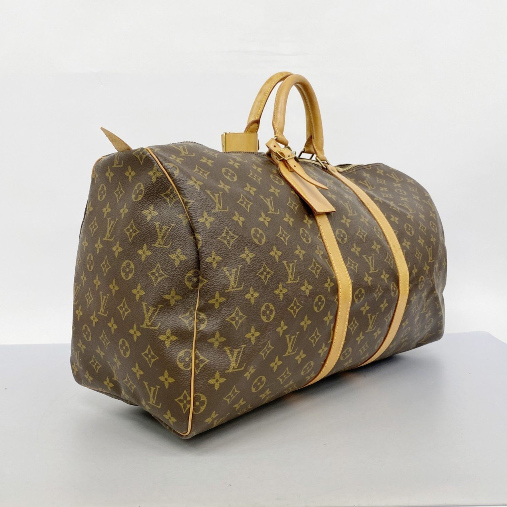 Louis Vuitton Monogram Keepall 55 Boston Bag Men's/Women's