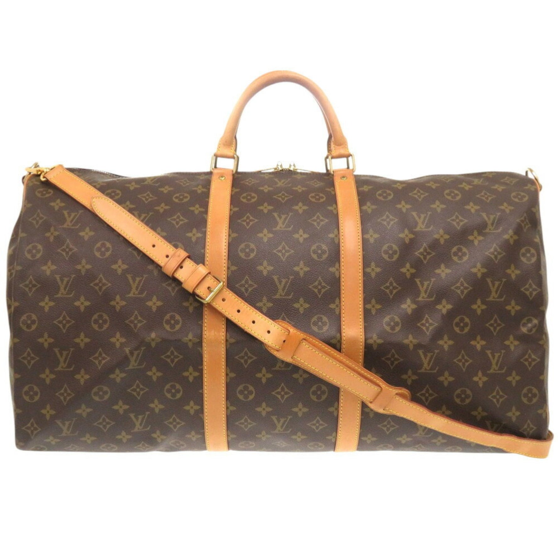 Louis Vuitton Keepall Bandouliere 60 Monogram Boston Bag LV 1315