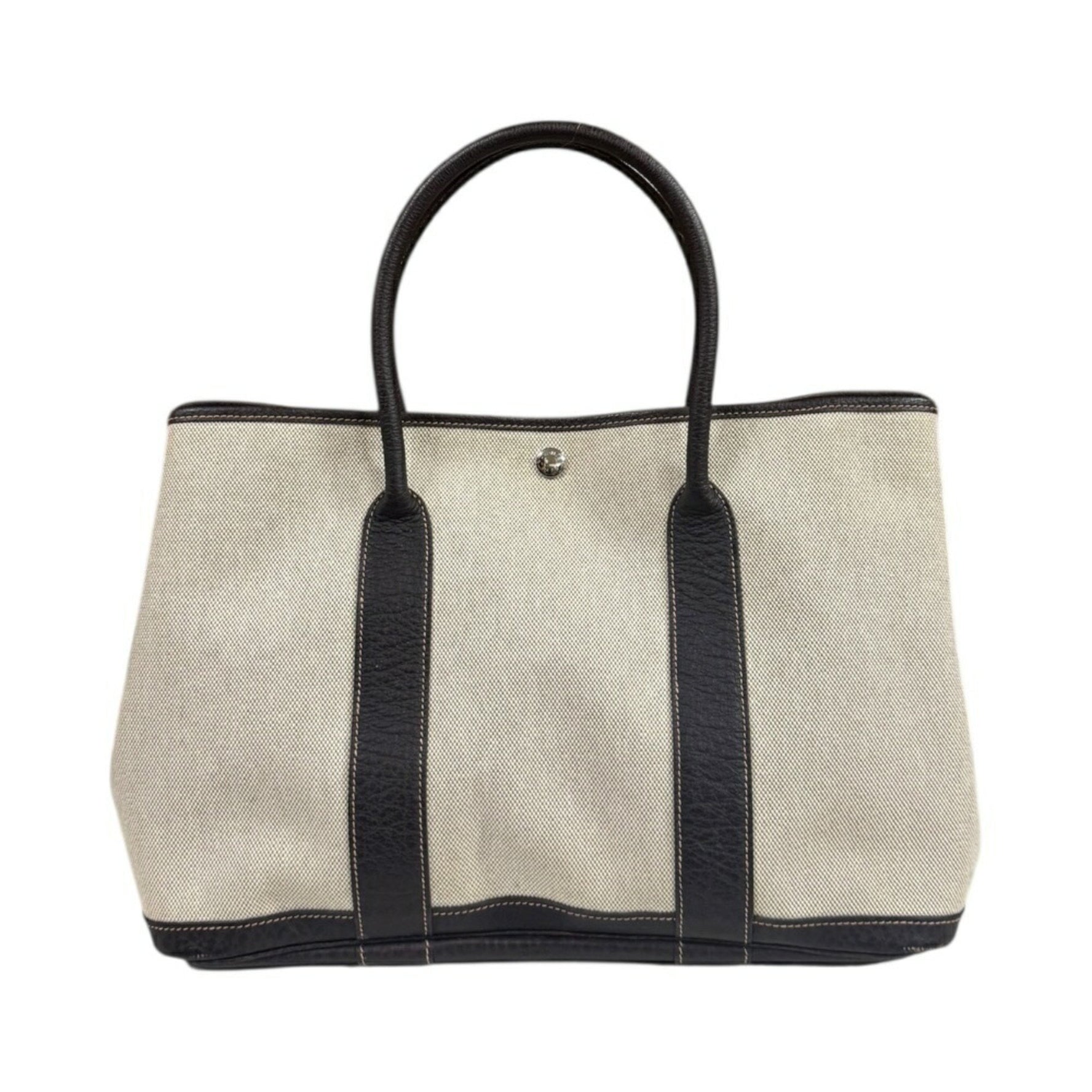 Hermes Hermès Garden PM Tote Bag, Toile H Beige, Unisex