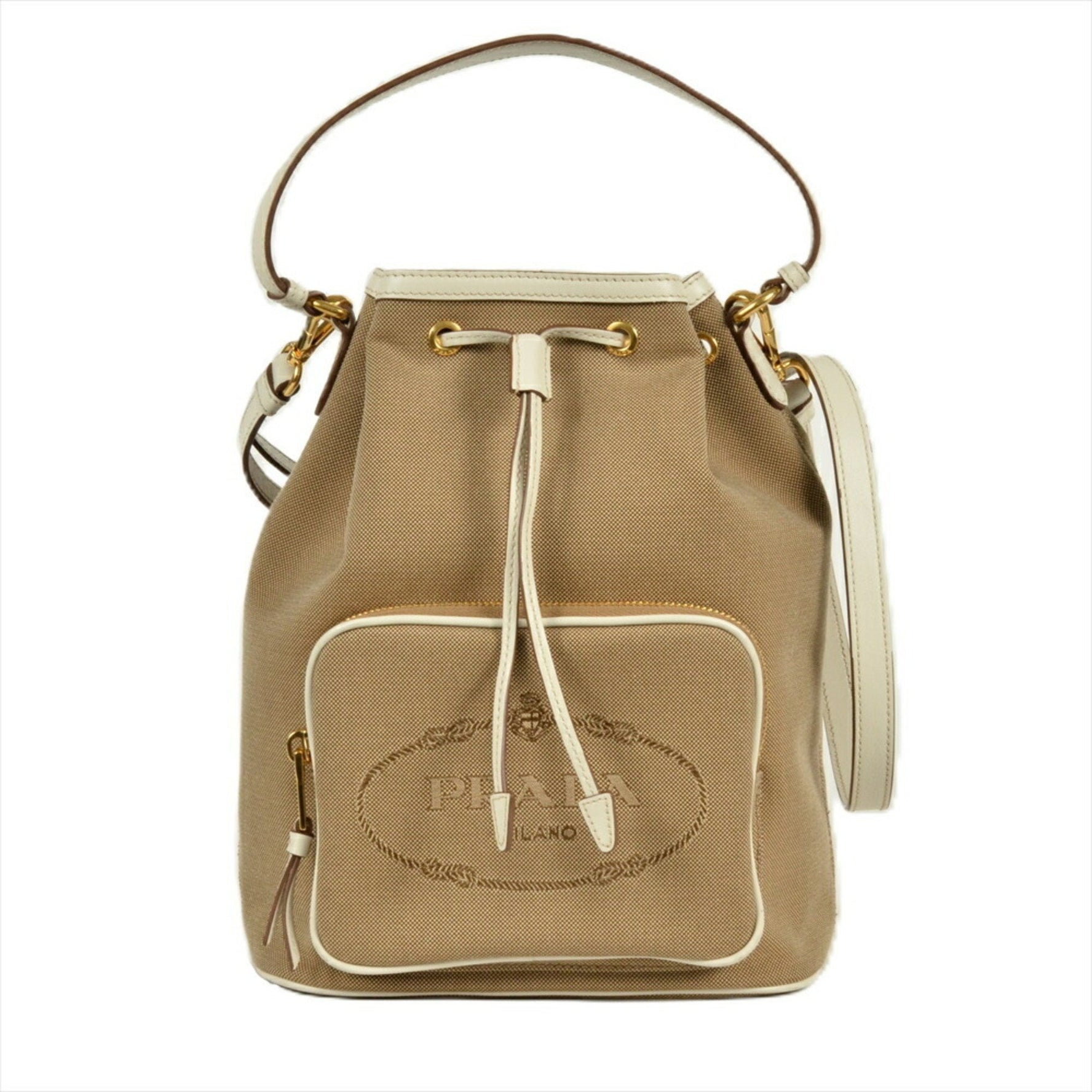 PRADA Shoulder Bag Jacquard Outlet