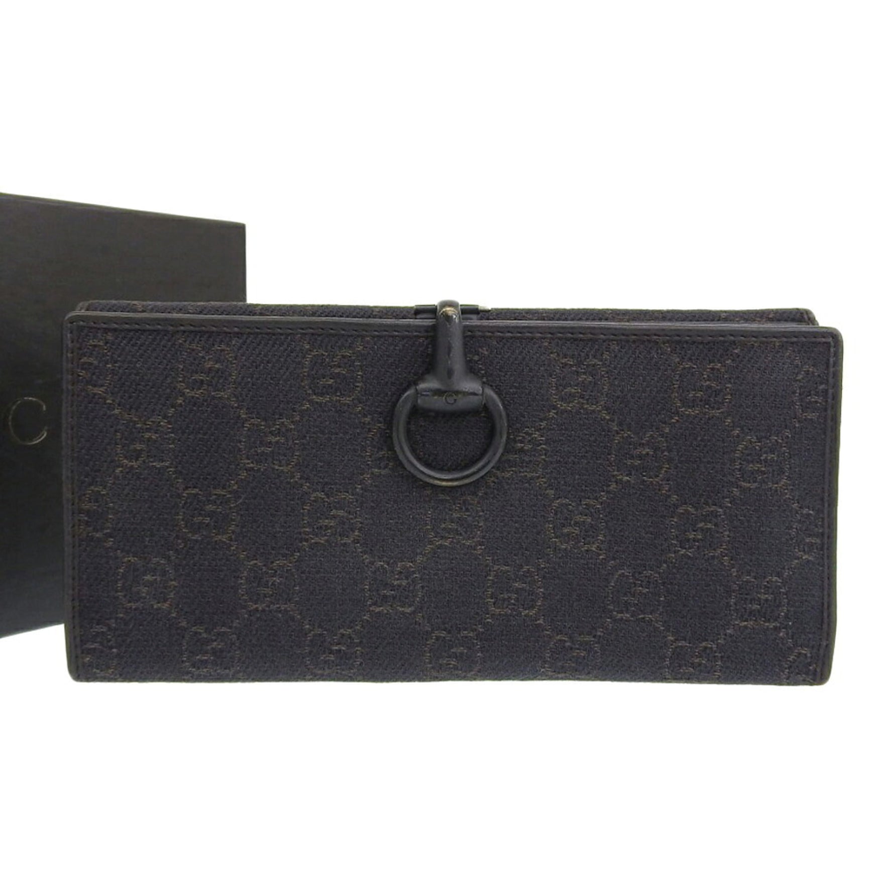 Gucci GG Canvas Horsebit Long Wallet 3661