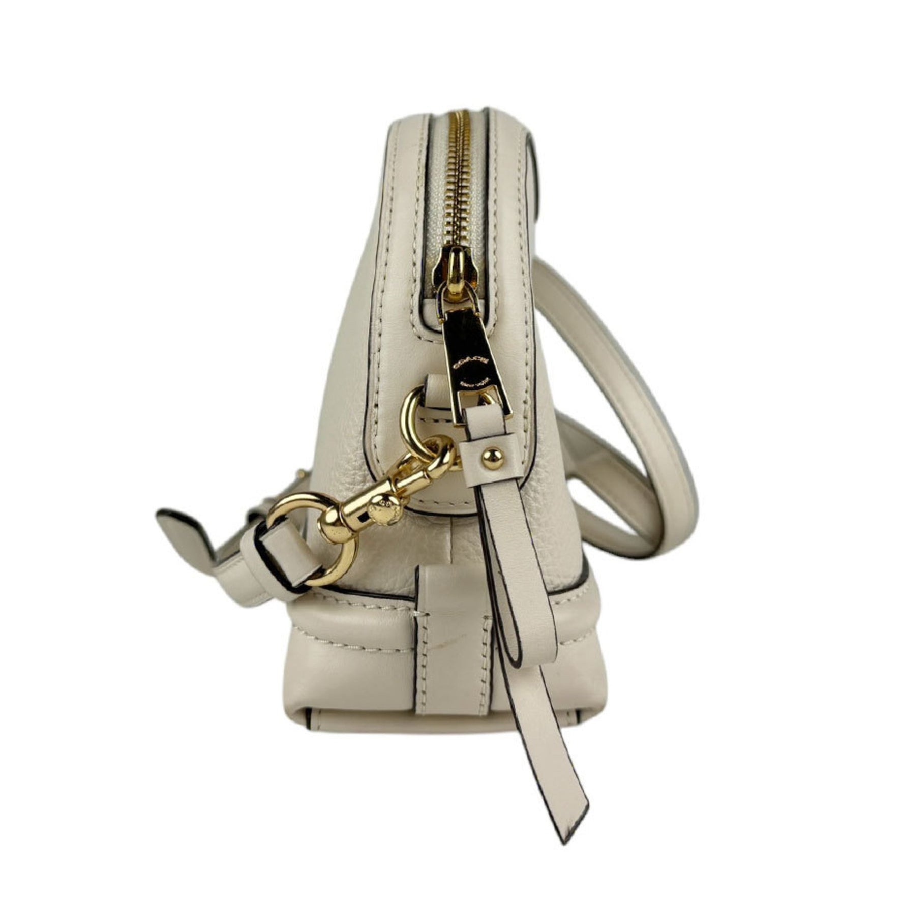 Coach shoulder bag leather ladies