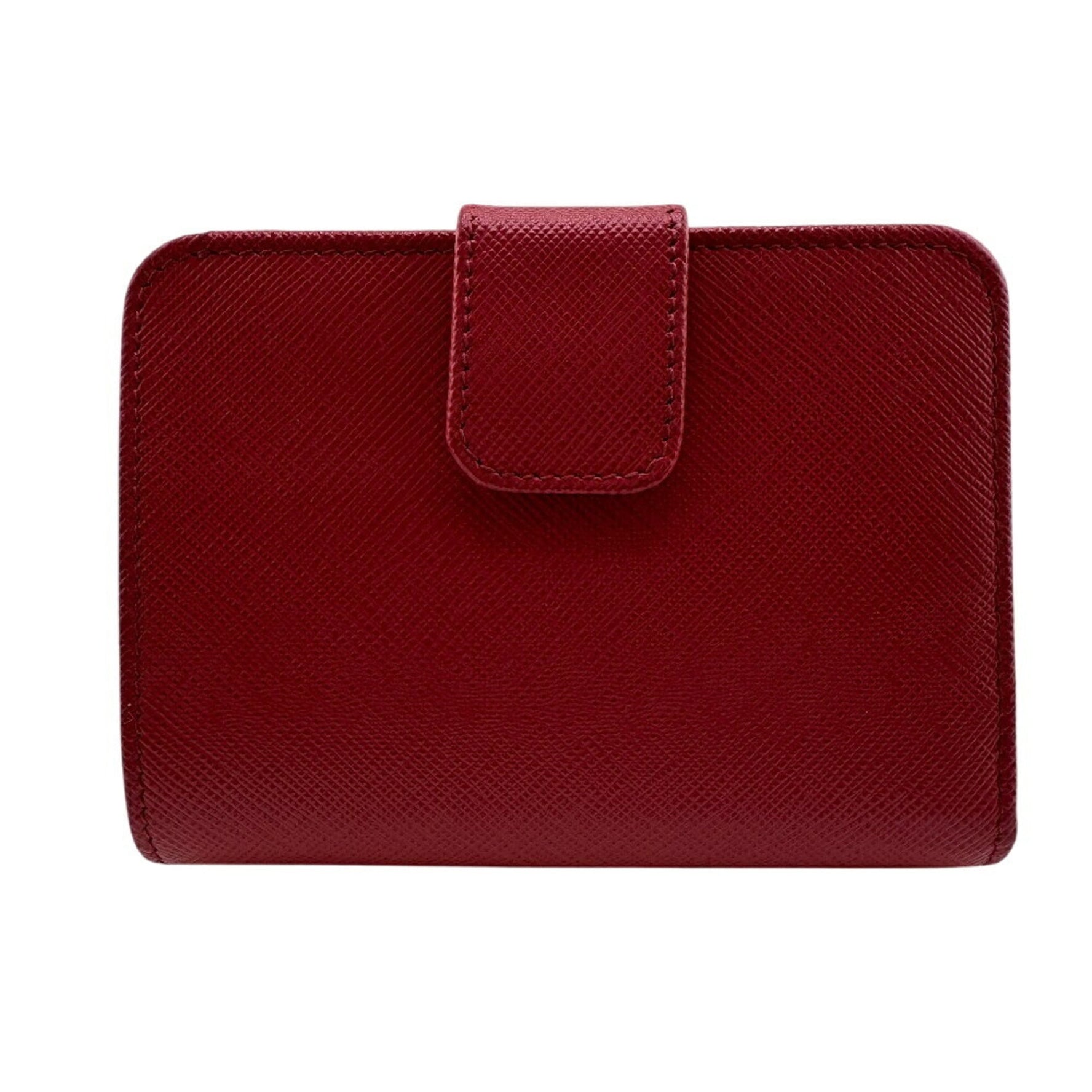 PRADA Compact Saffiano Bifold Wallet