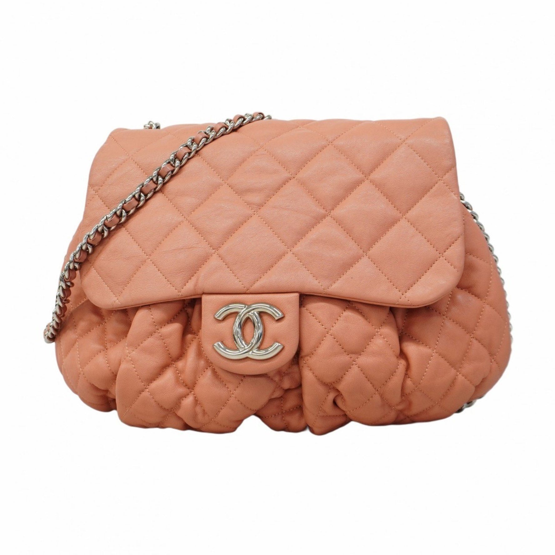 Chanel Matelasse Shoulder Bag with Chain Bag, Lambskin