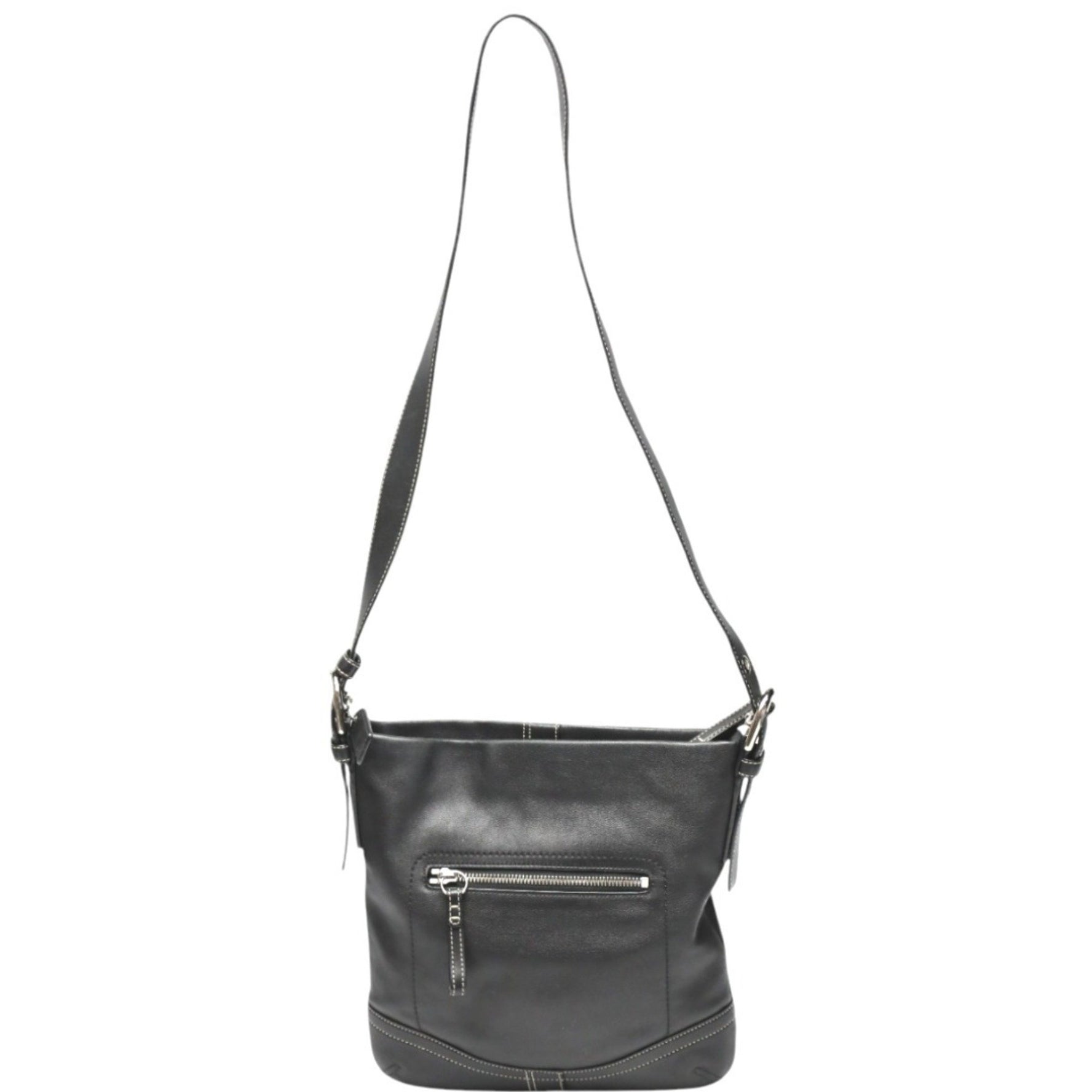 COACH Shoulder Bag, Crossbody, Calf Leather