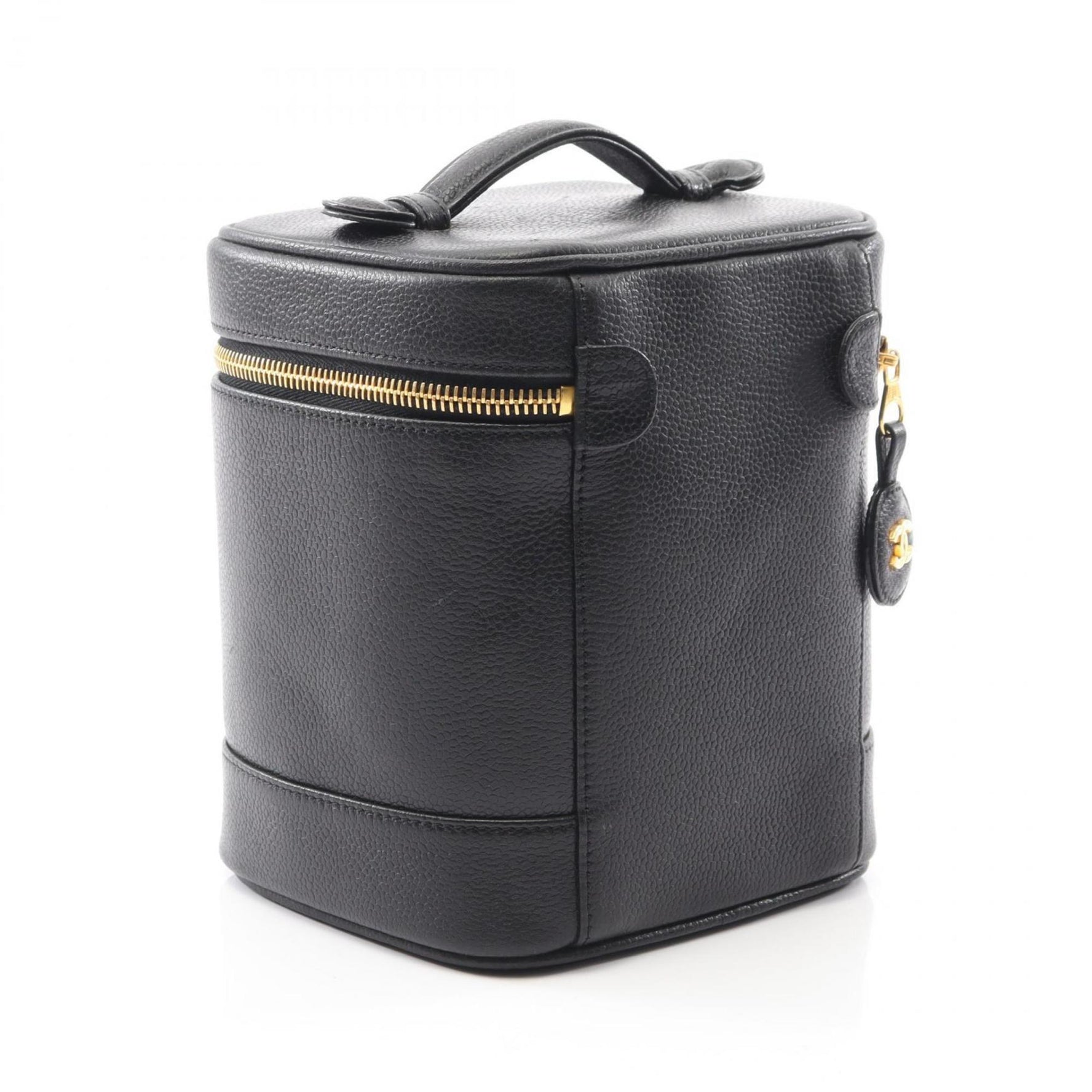 CHANEL Coco Mark Handbag, Leather Calfskin (Cowhide)