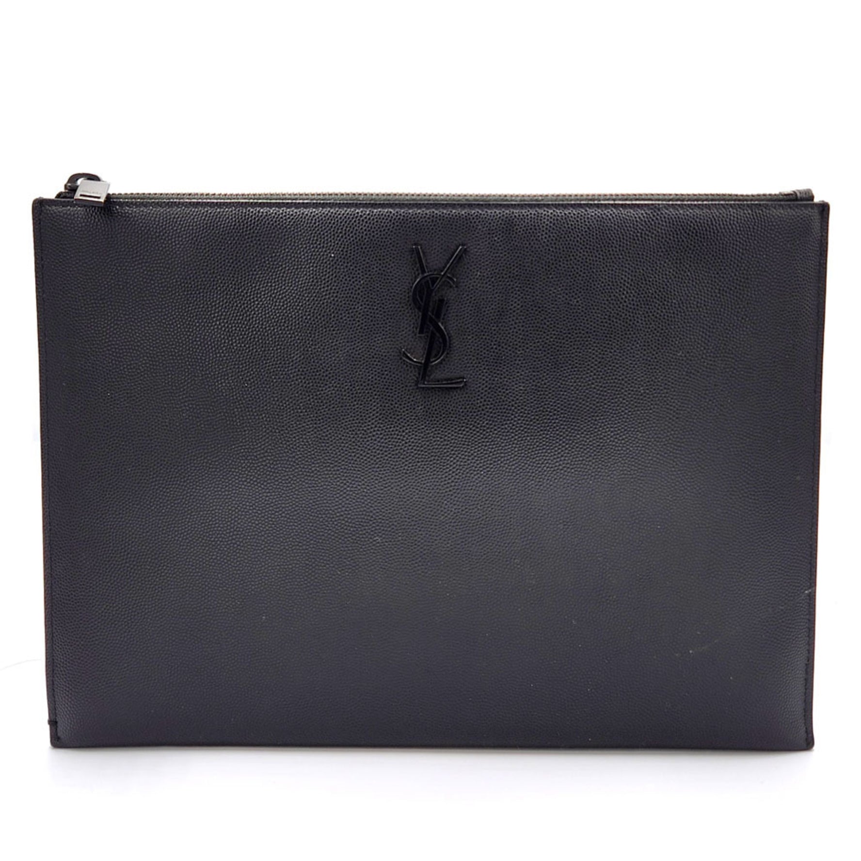 Saint Laurent Paris Clutch Bag Leather Men's