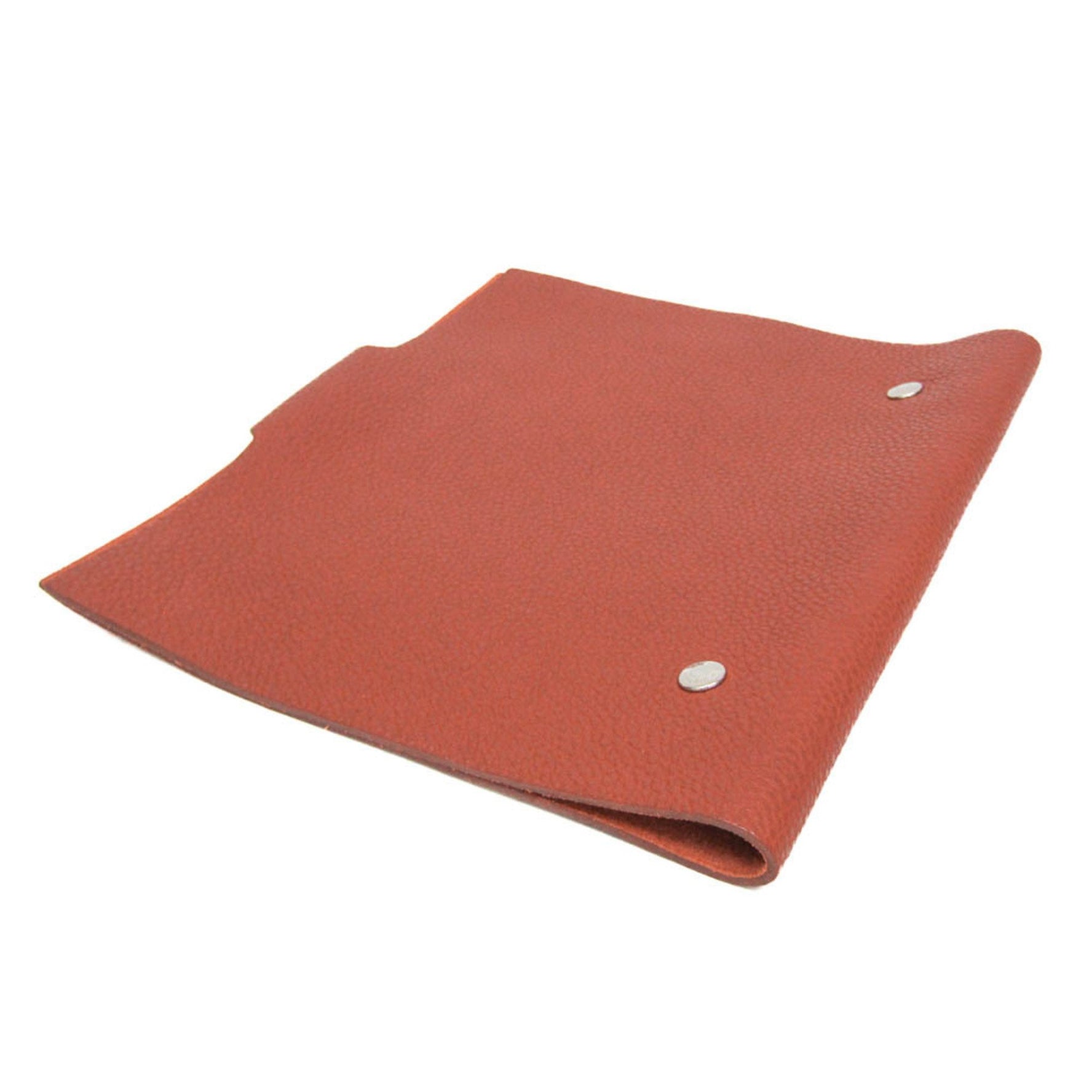 Hermes Ulysse Bible Size Planner Cover Red Brown MM