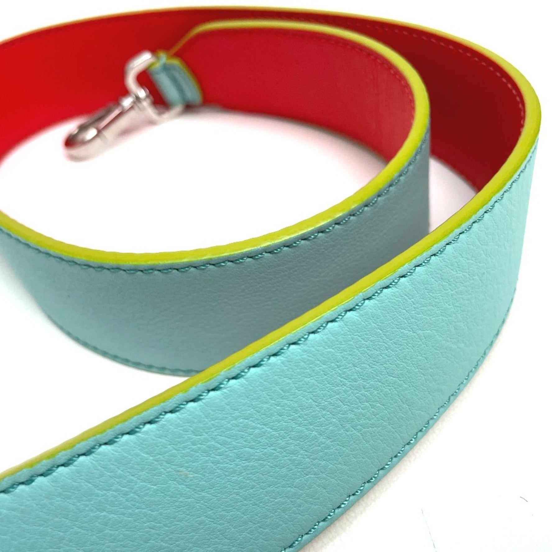Fendi Bicolor Bag Replacement strap Bag accessories Shoulder strap Light x orange x yellow