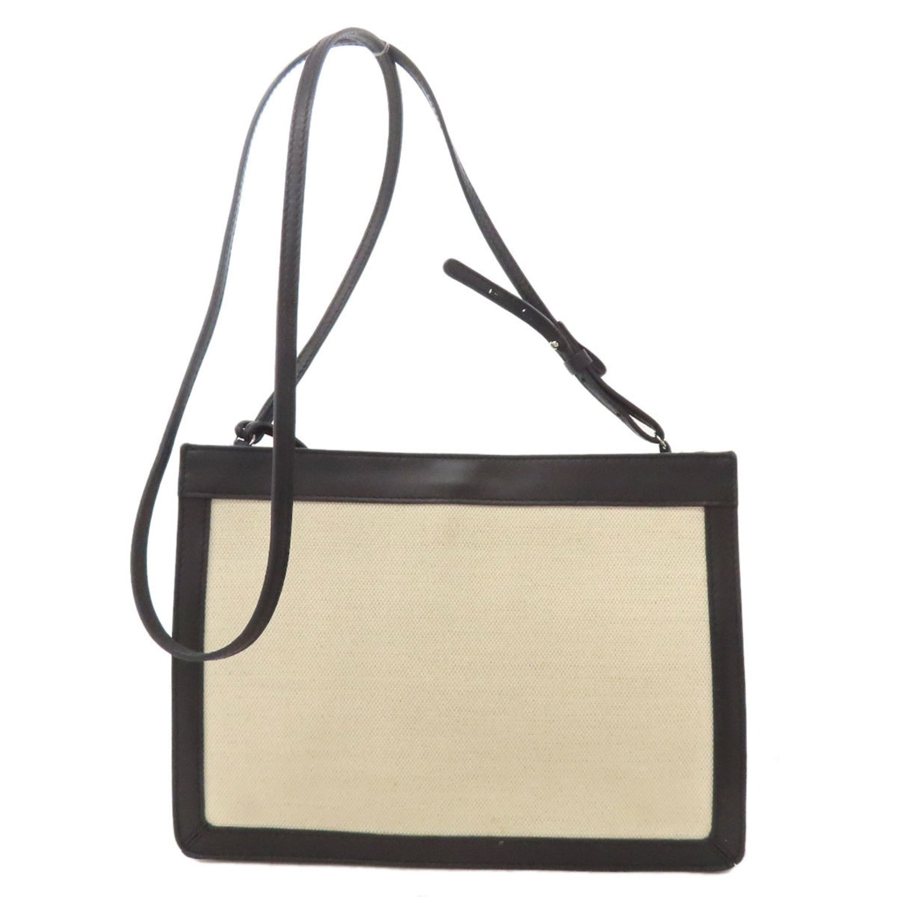 Balenciaga Logo Shoulder Bag Canvas