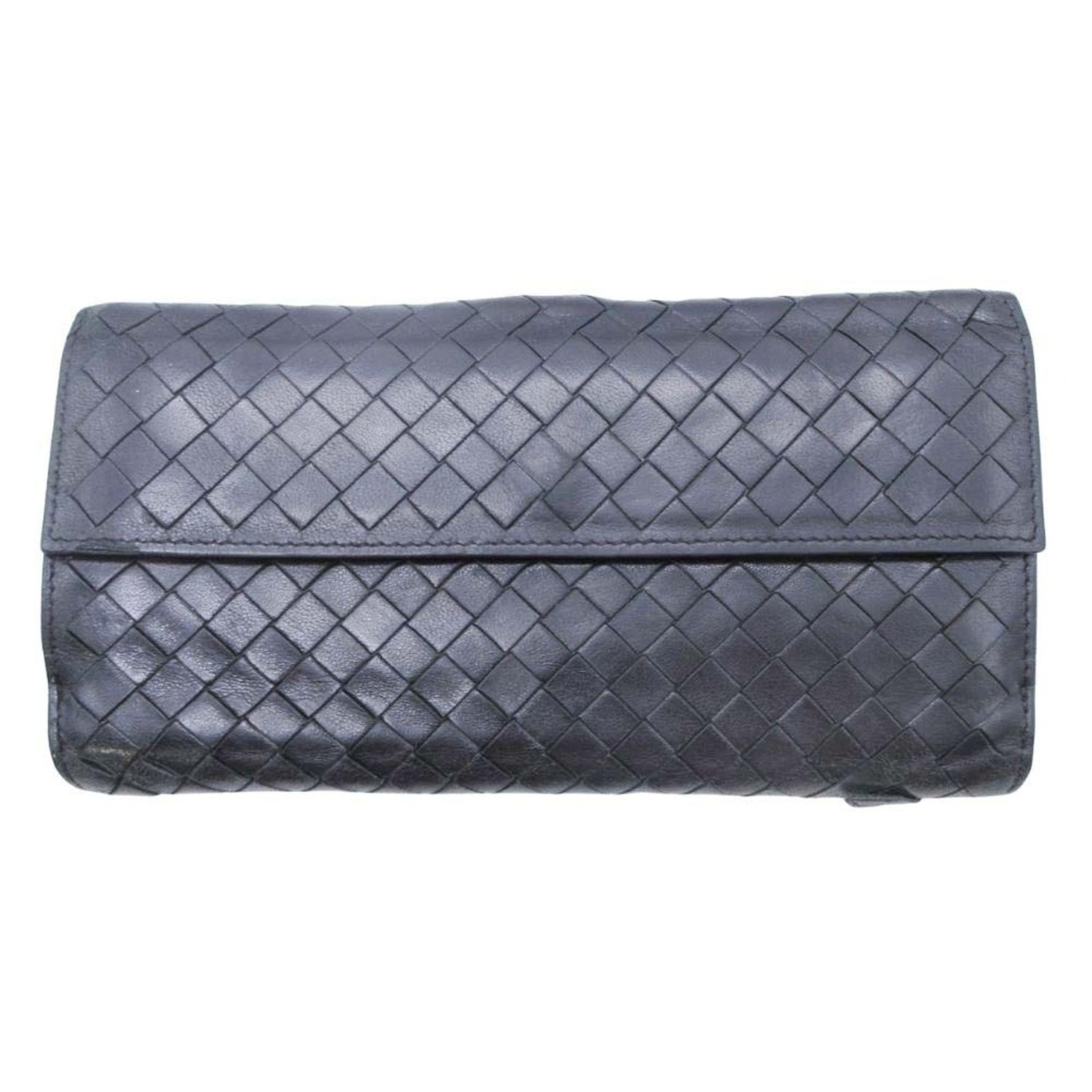 BOTTEGA VENETA Intrecciato Long Wallet with Coin Purse