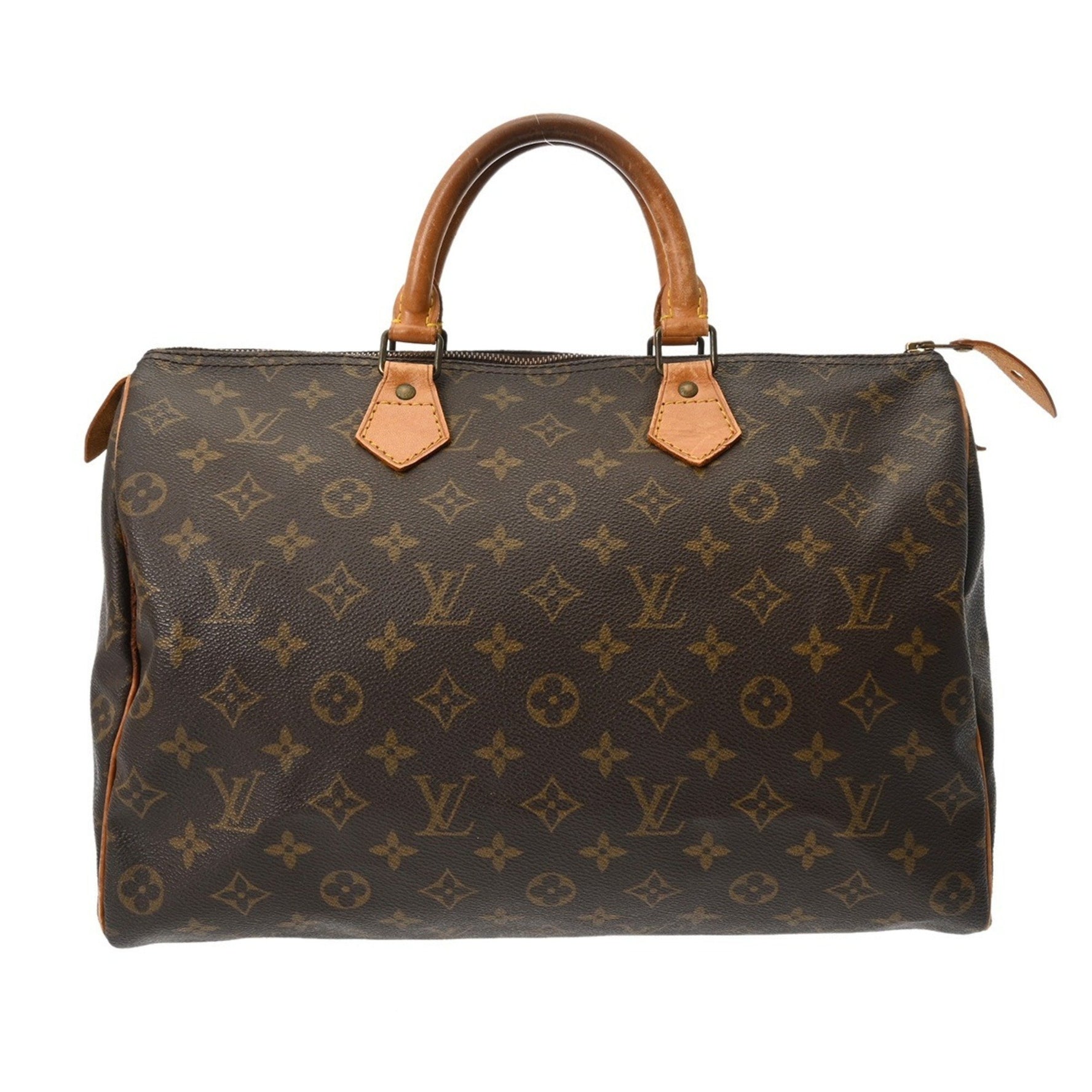 LOUIS VUITTON Monogram Speedy 35 Canvas Handbag